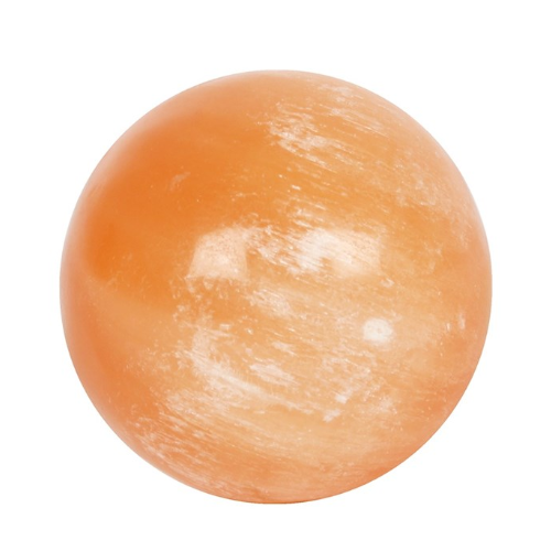 Orange Selenite Sphere