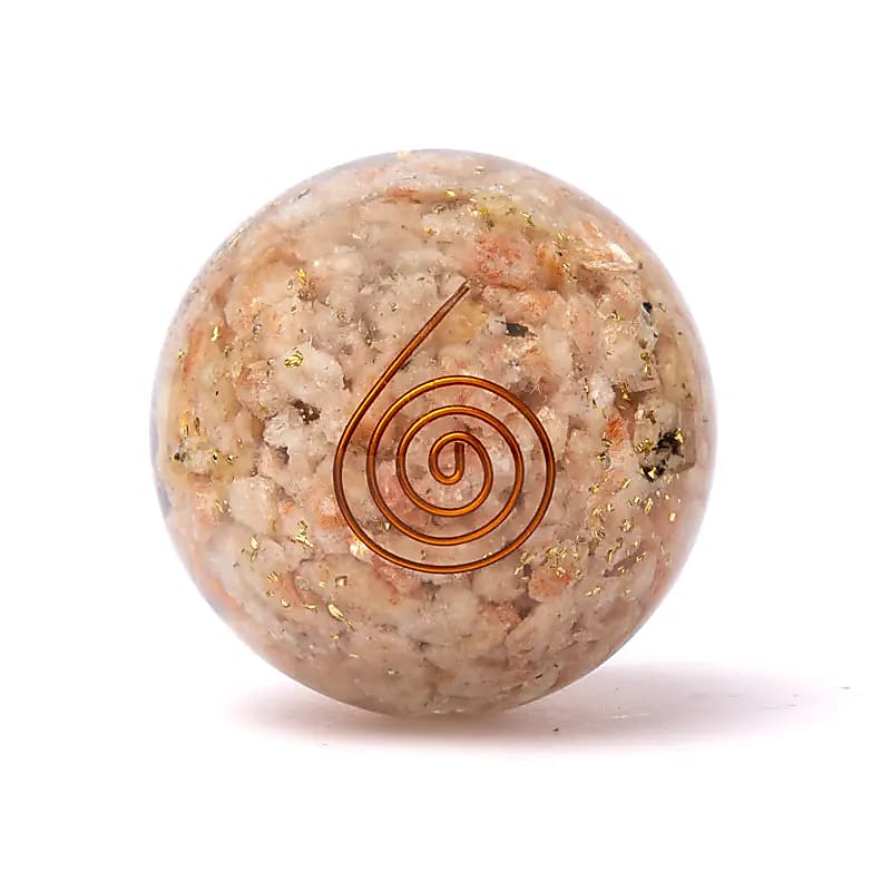 Sunstone Orgonite Sphere