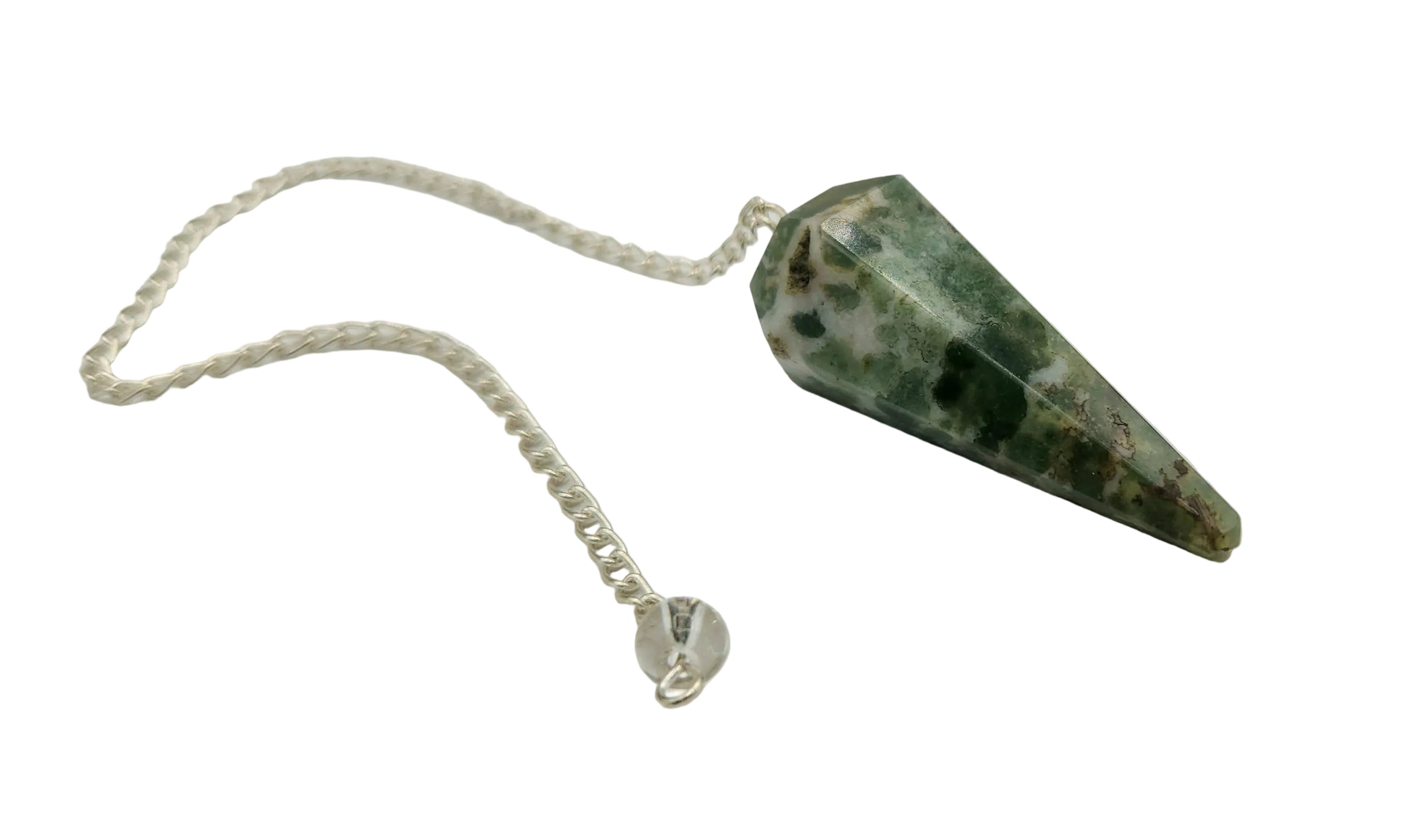 Moss Agate Pendulum