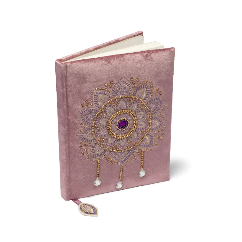 Mandala Velvet Notebook