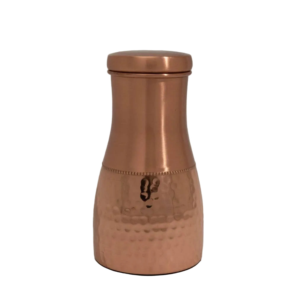 Pure Copper Carafe (Half Hammered, 950 ml)