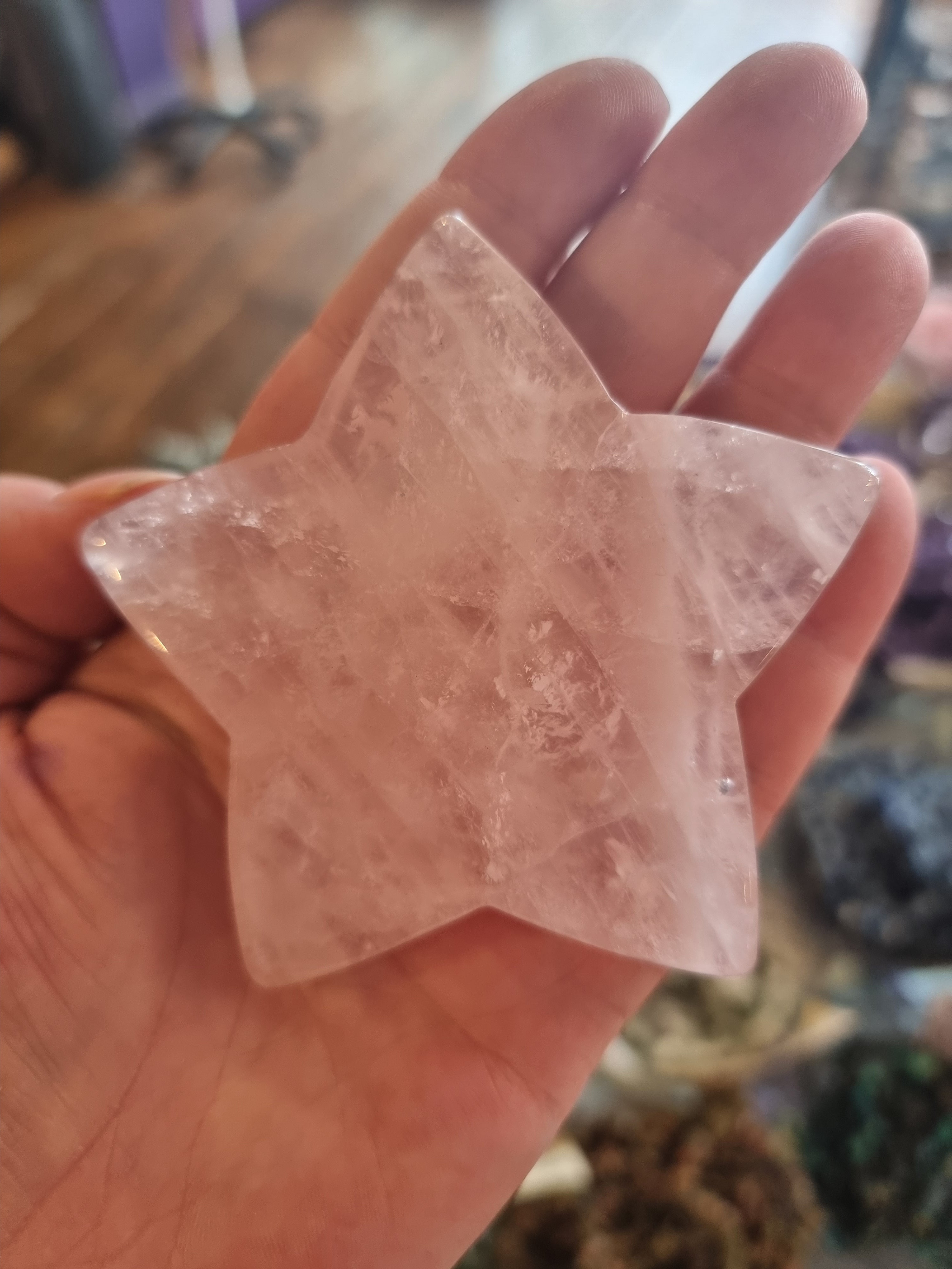 Rose Quartz Star