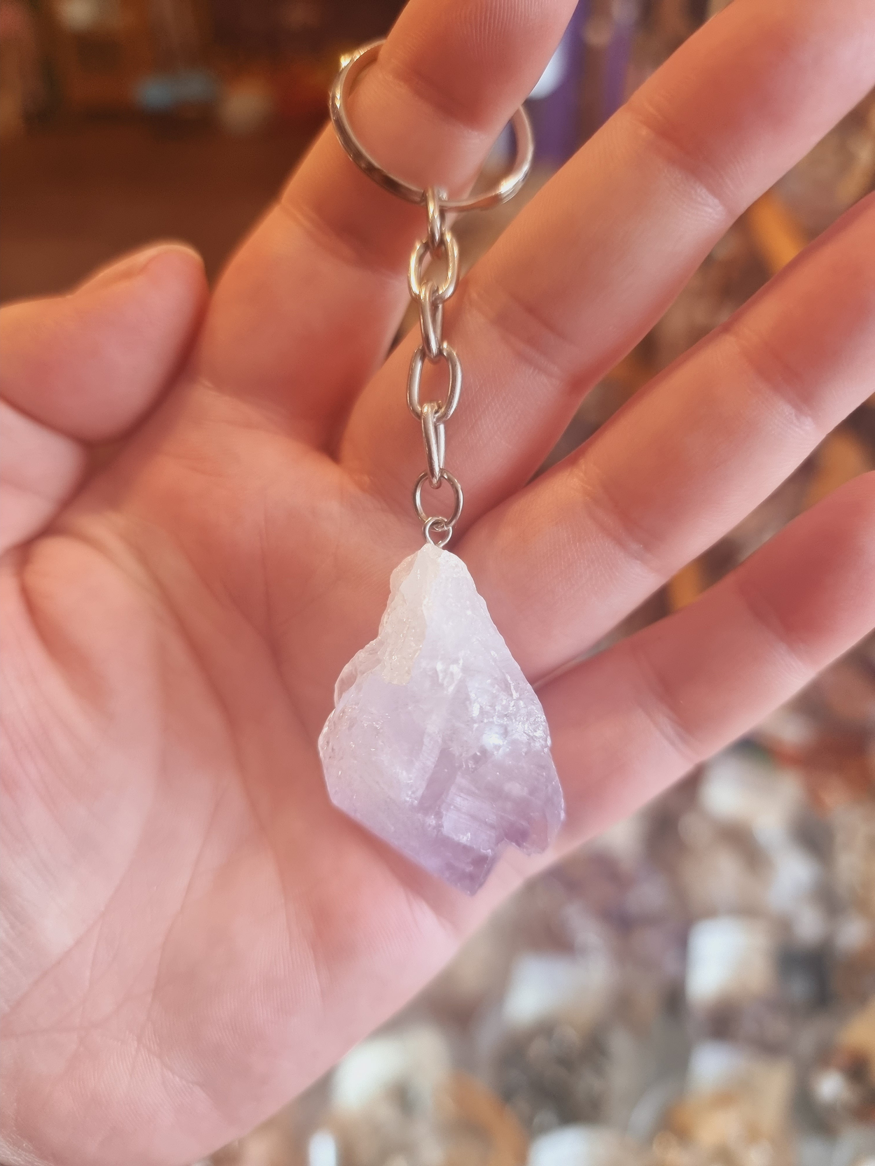 Amethyst Keyring