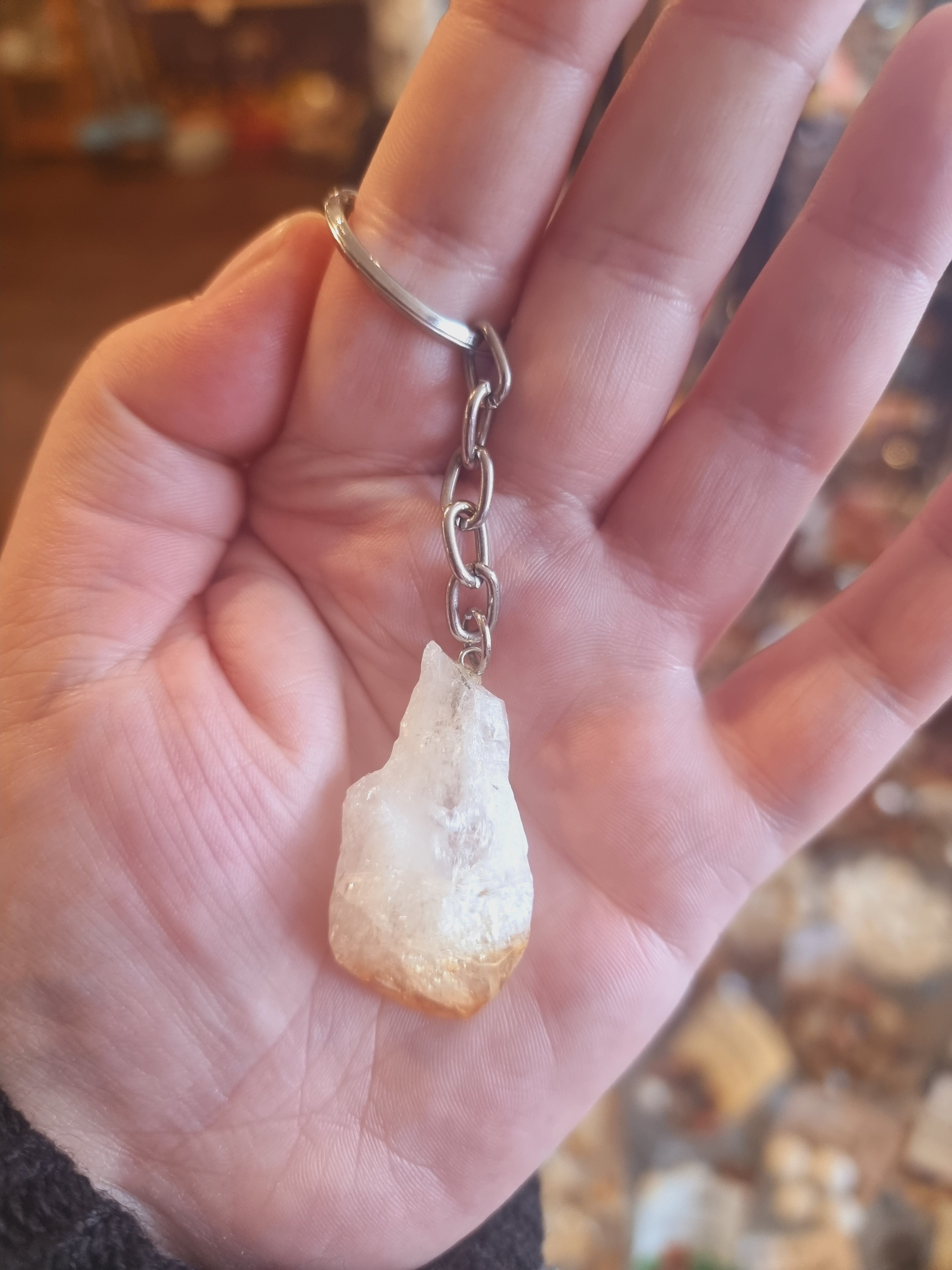 Citrine Keyring