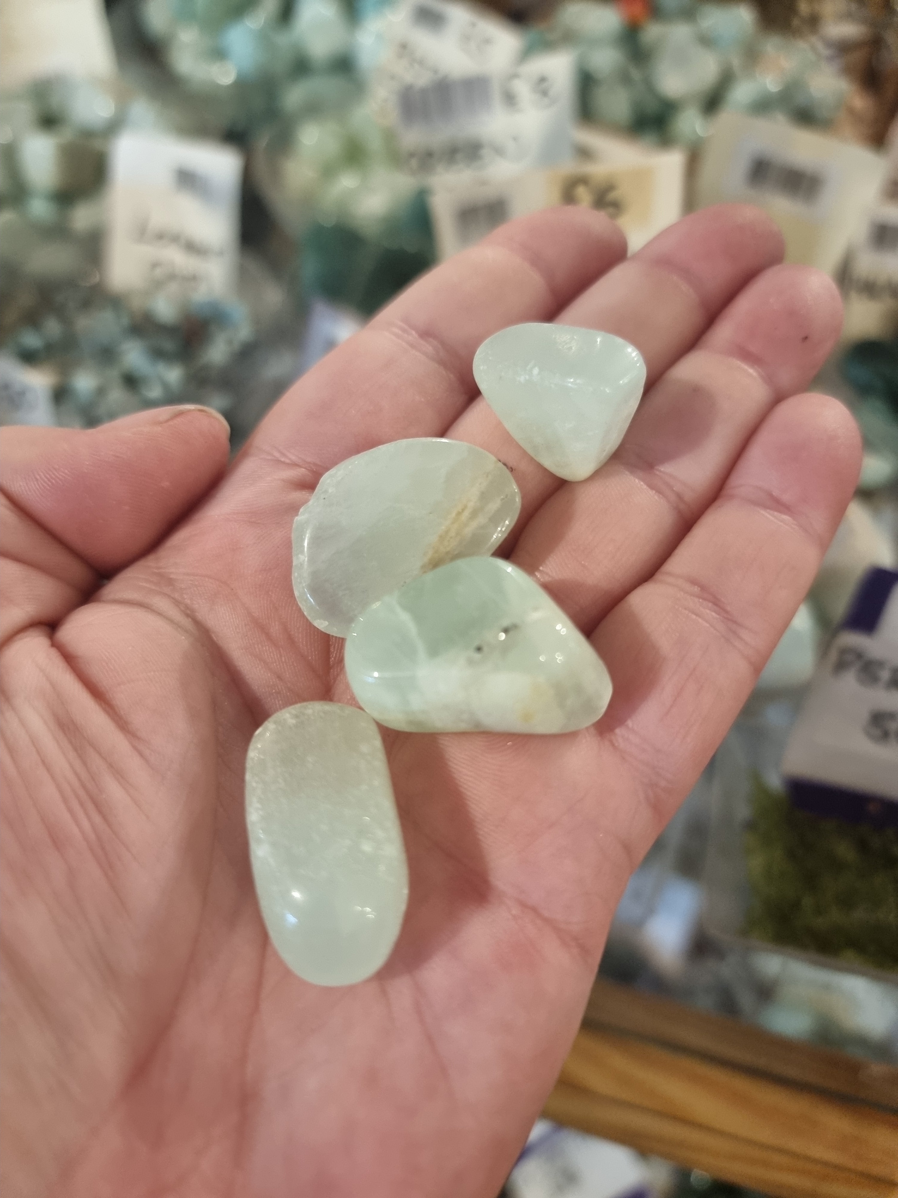 Pistachio Calcite