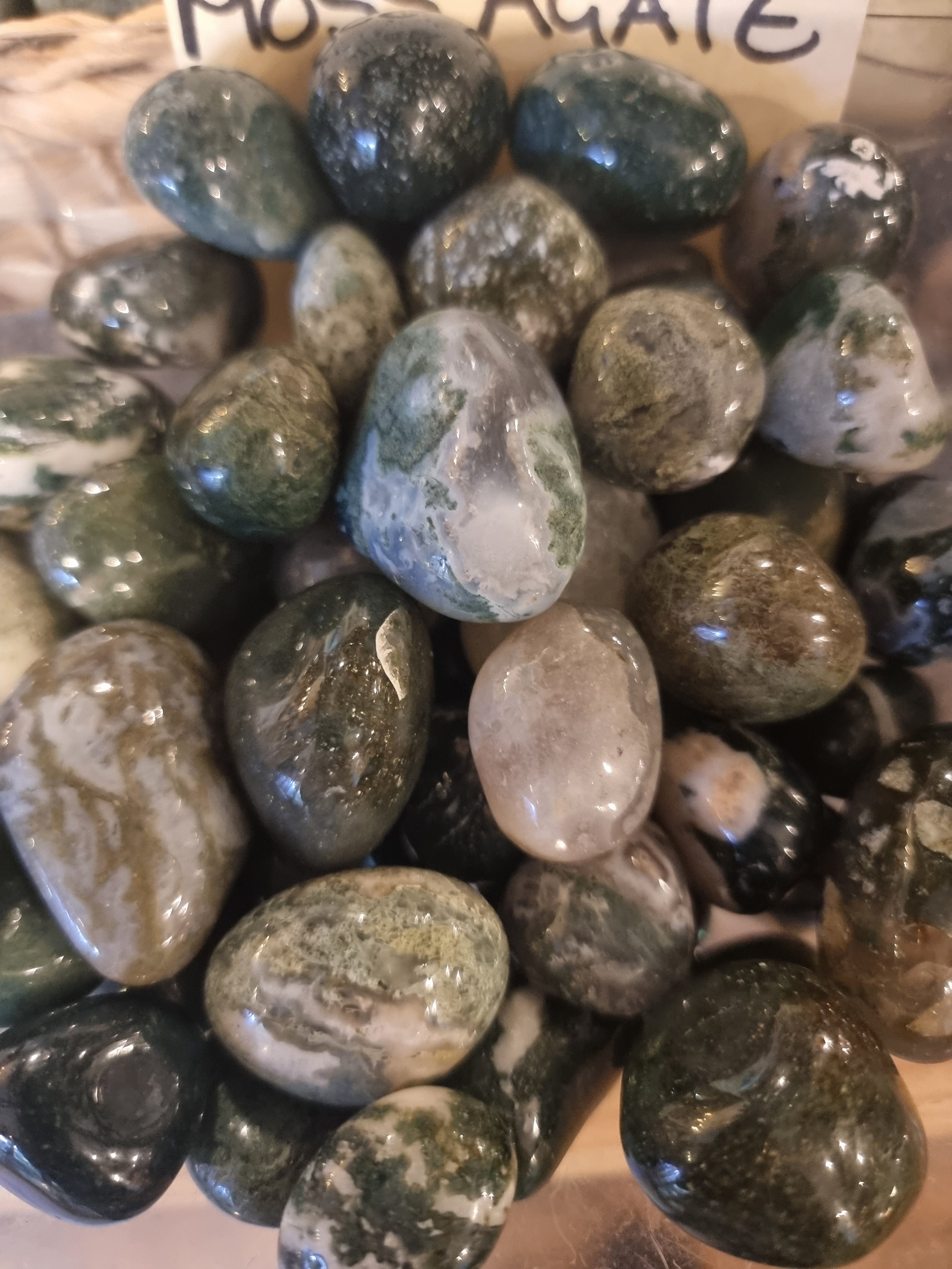 Green Moss Agate