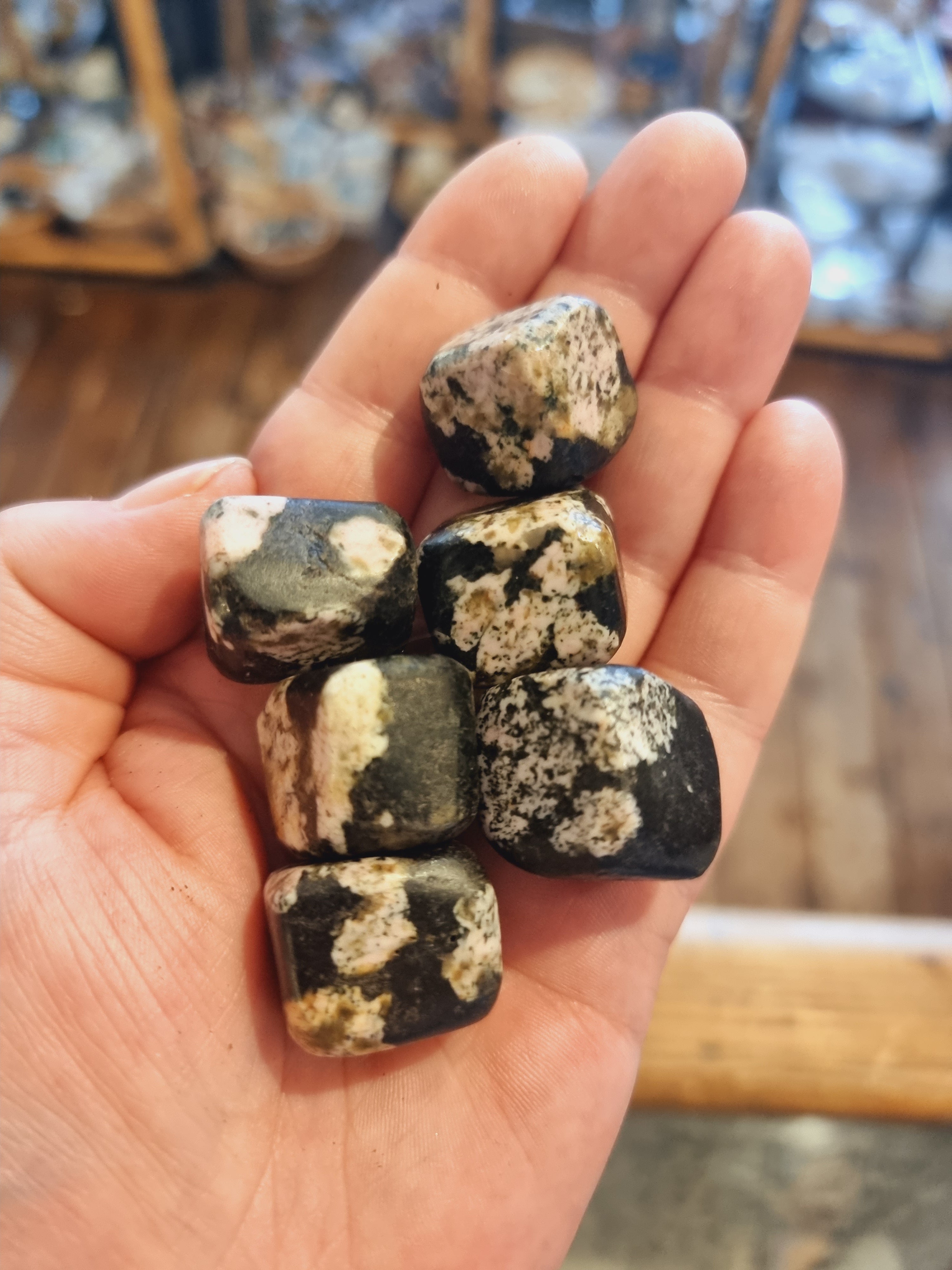 Pink Snowflake Obsidian