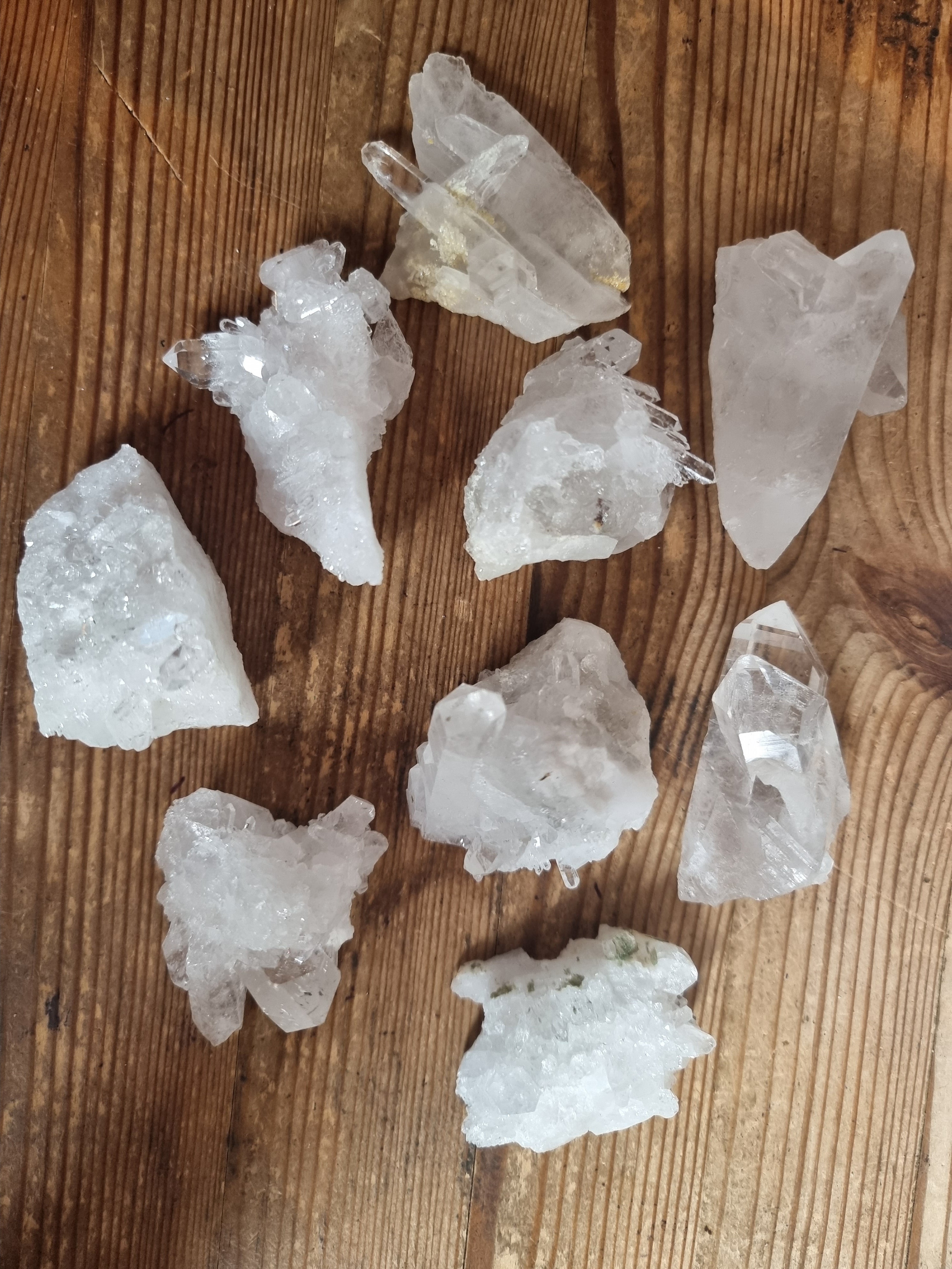 Clear Quartz Clusters
