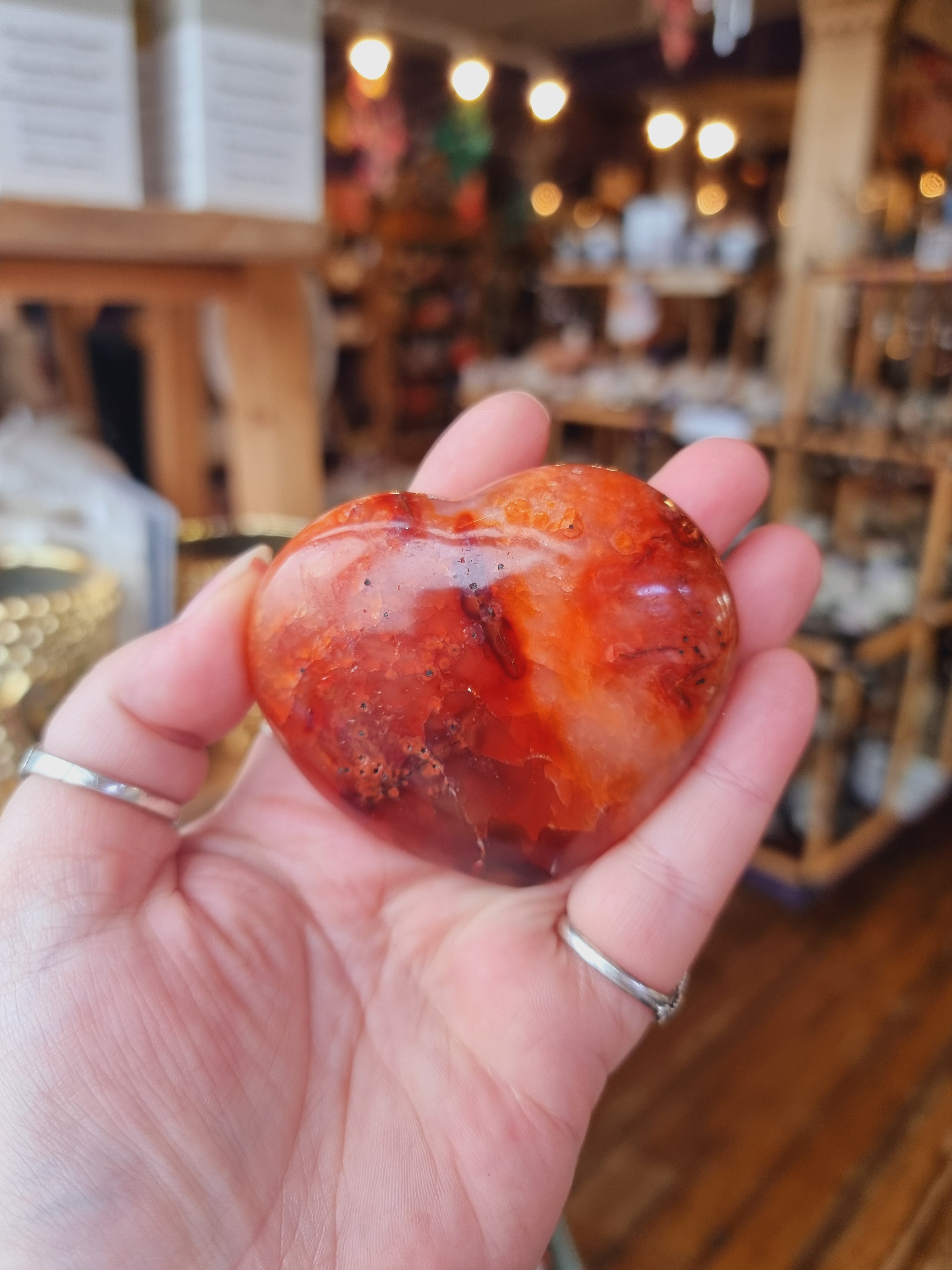 Carnelian Heart (Medium)