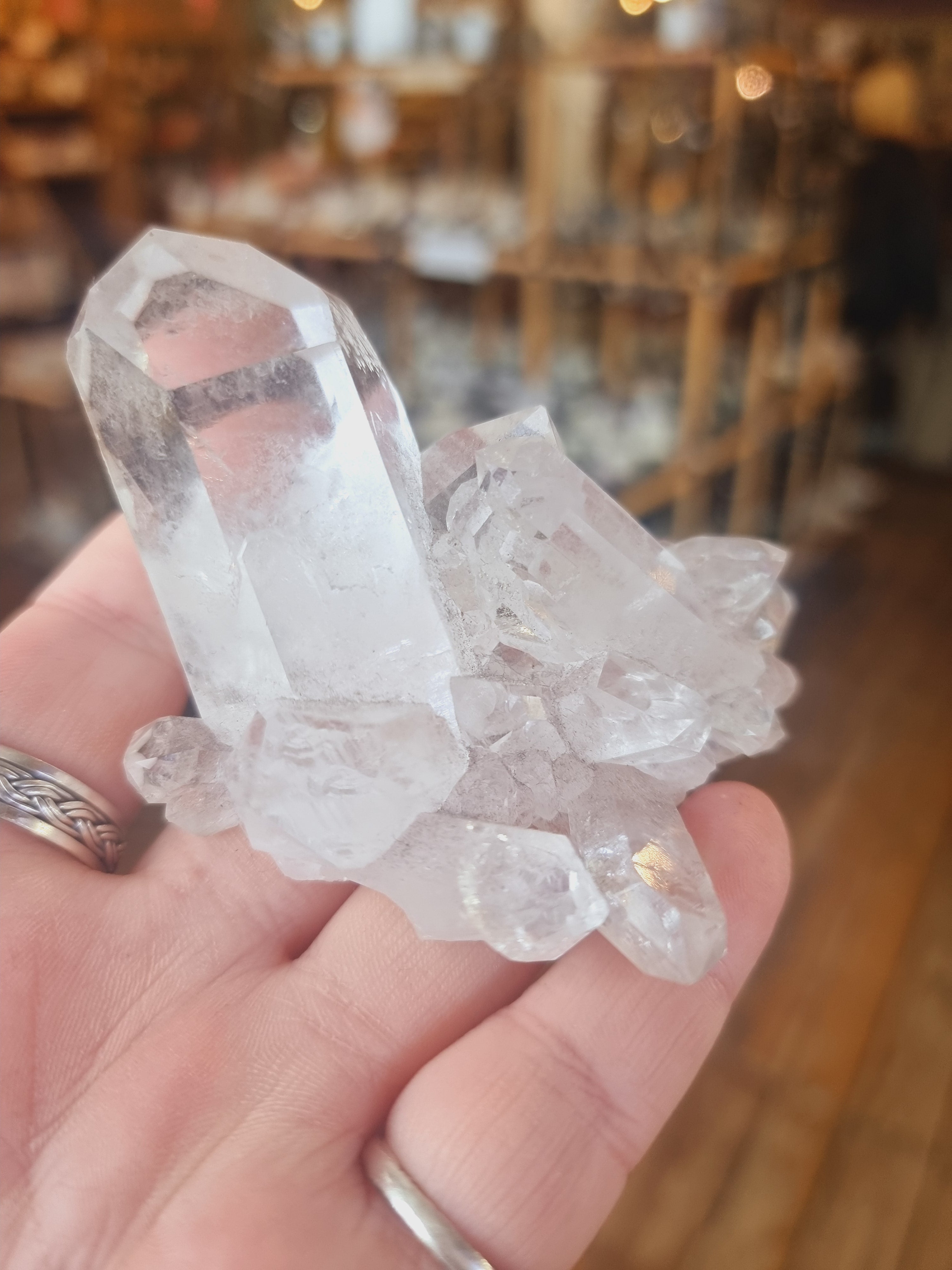 Clear Quartz Cluster