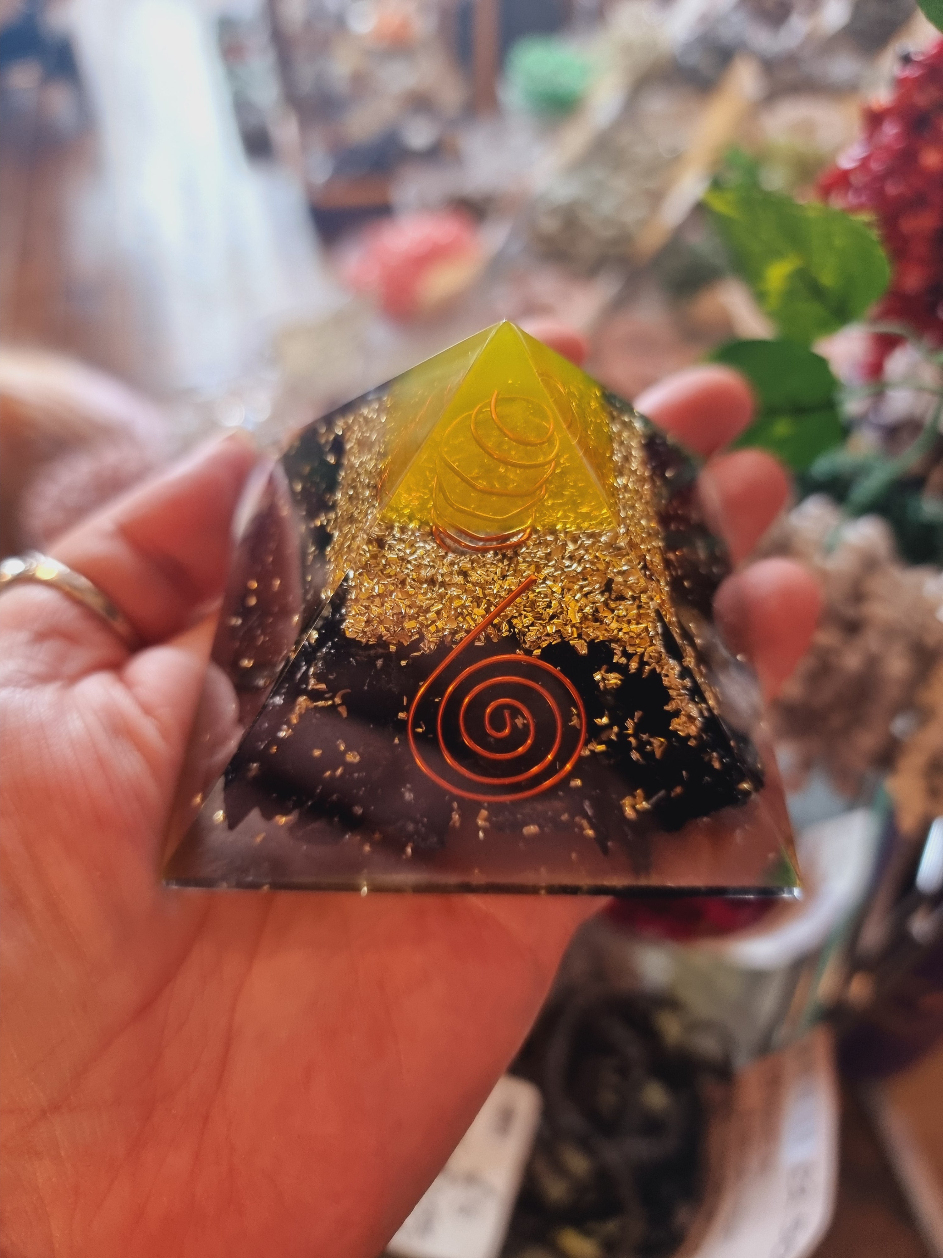 Tourmaline Healing Orgonite