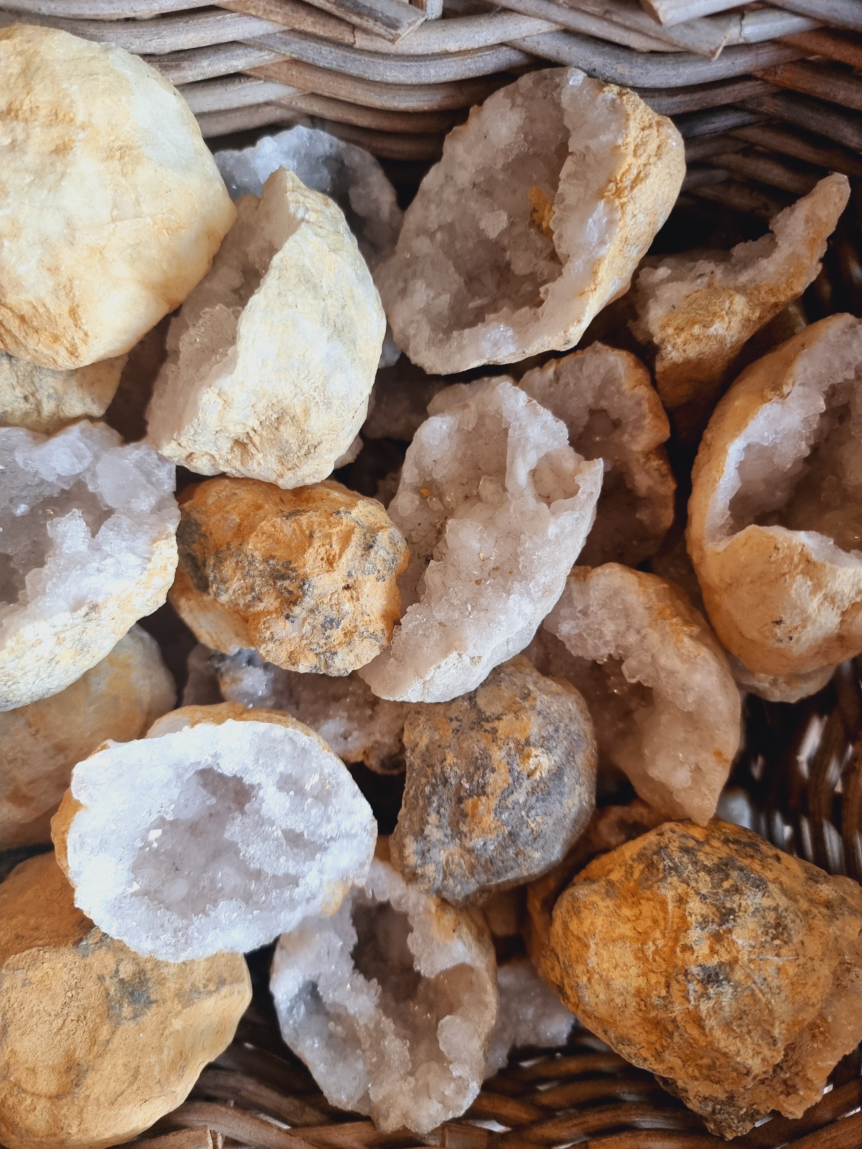 Druzy Quartz Geode