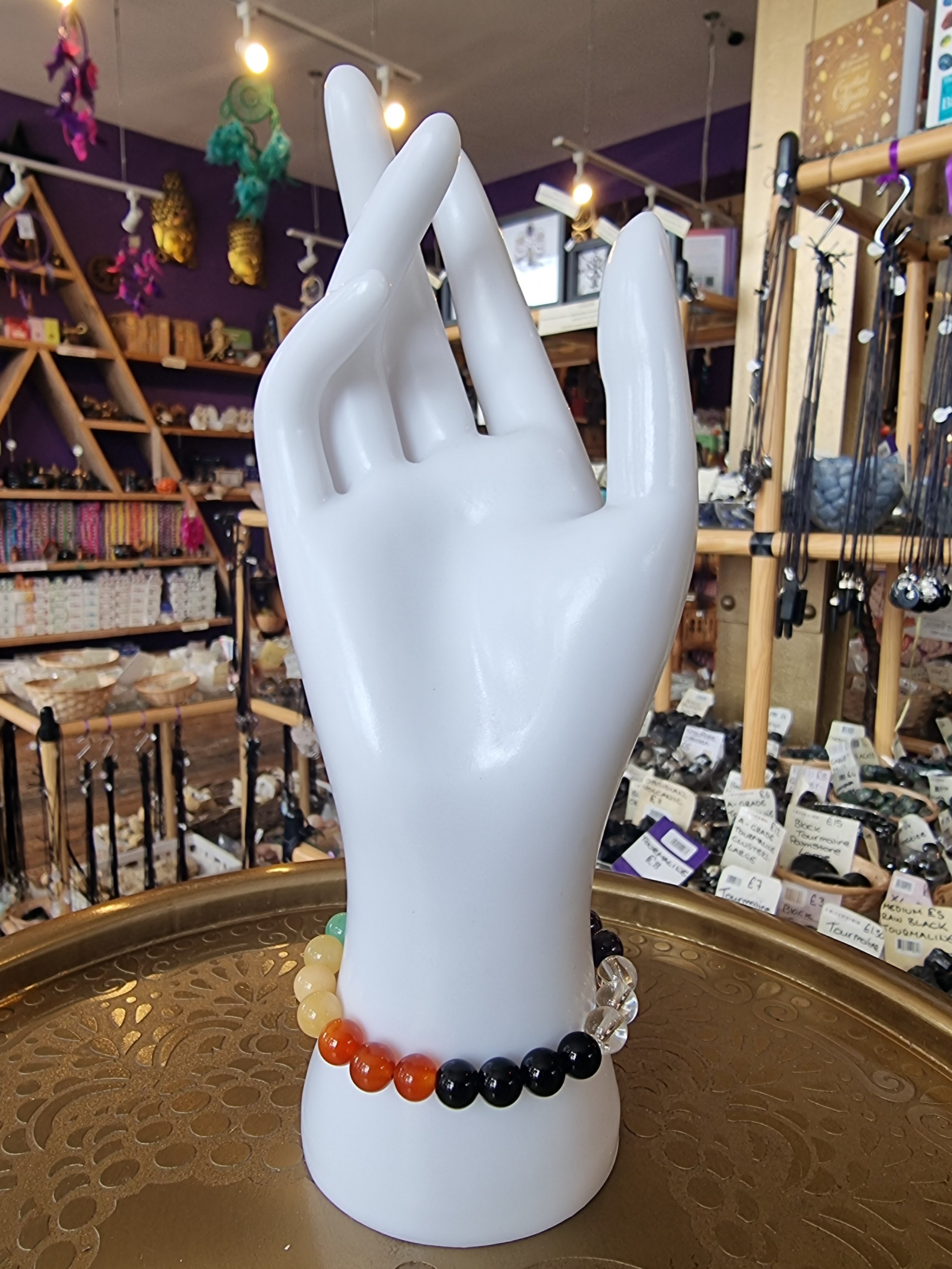 Chakra Round Beaded Bracelet