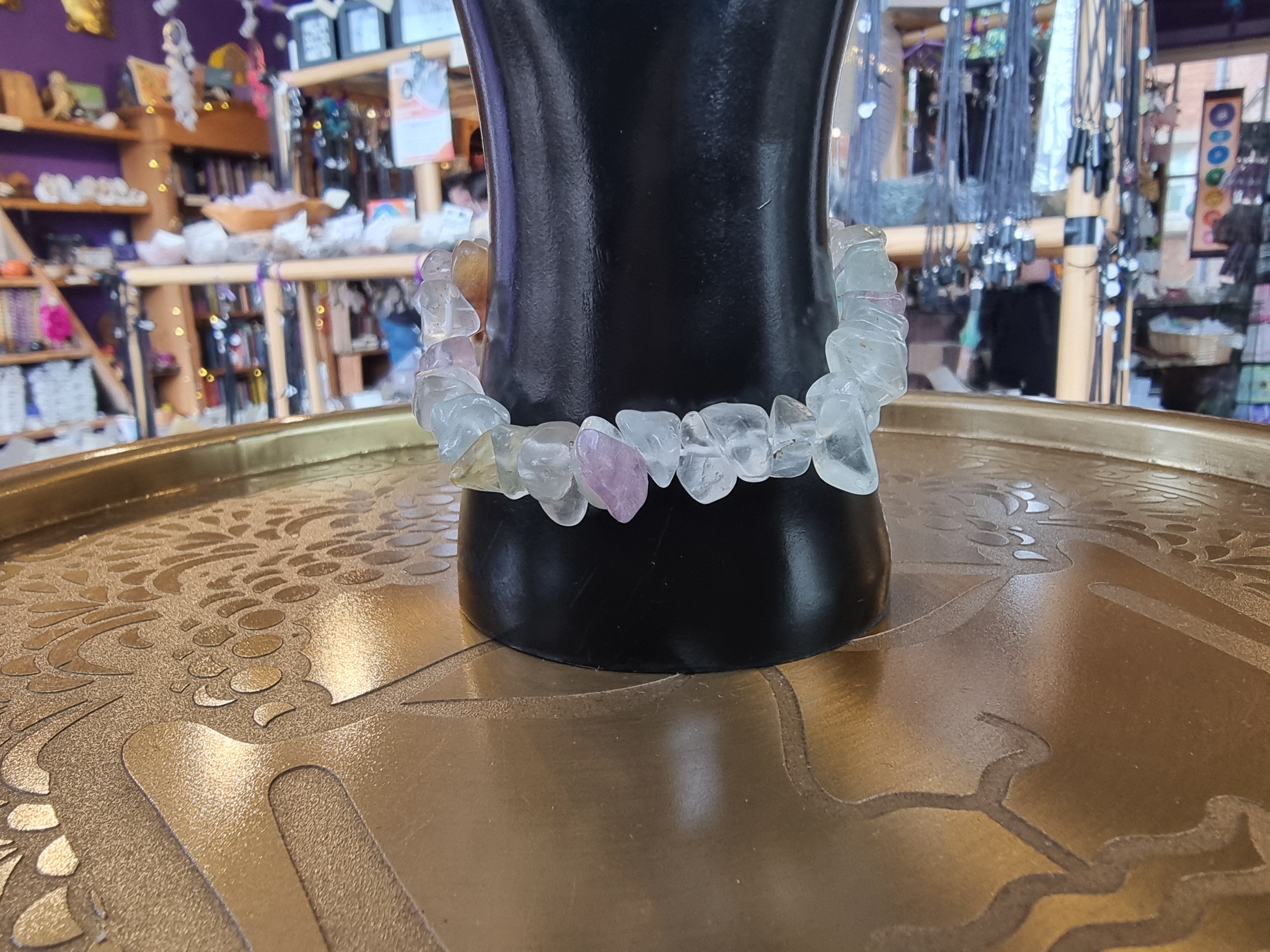 Chunky Fluorite Bracelet