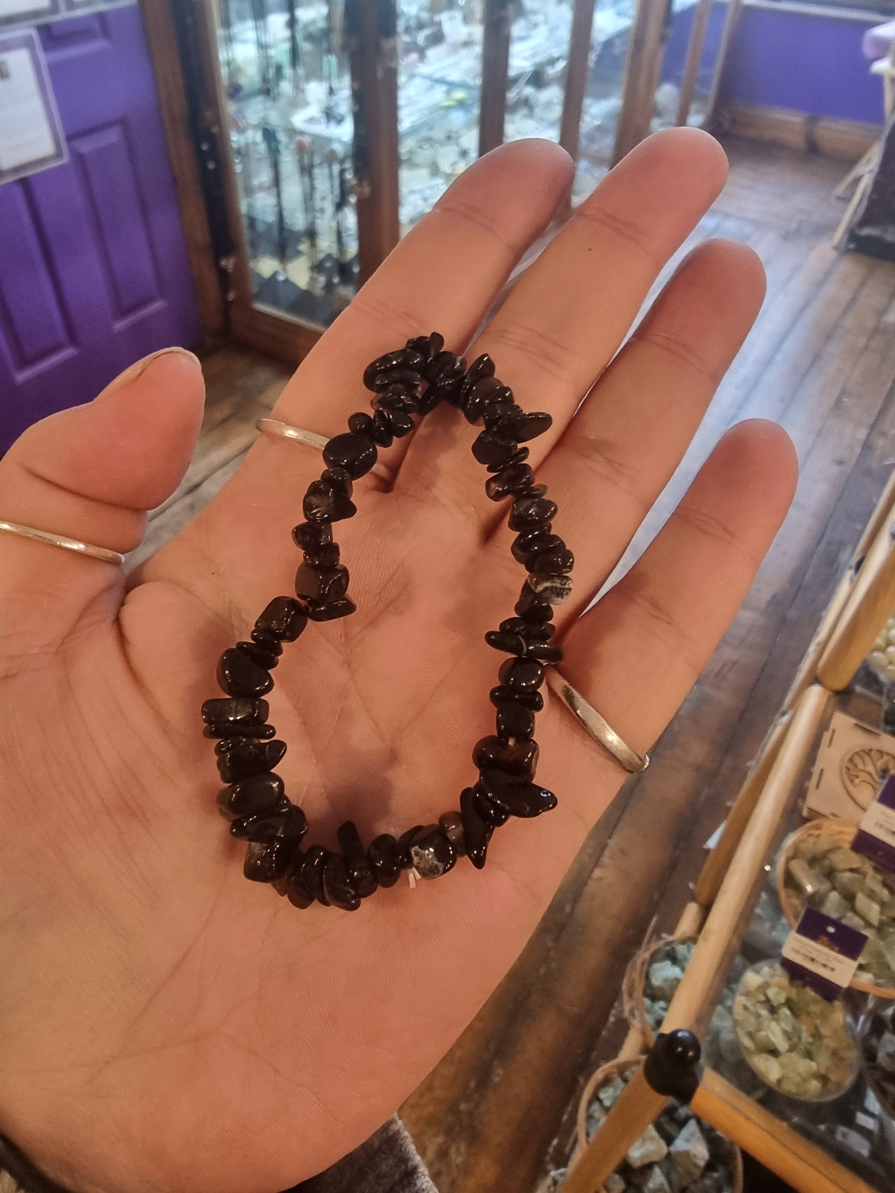 Onyx Chip Bracelet