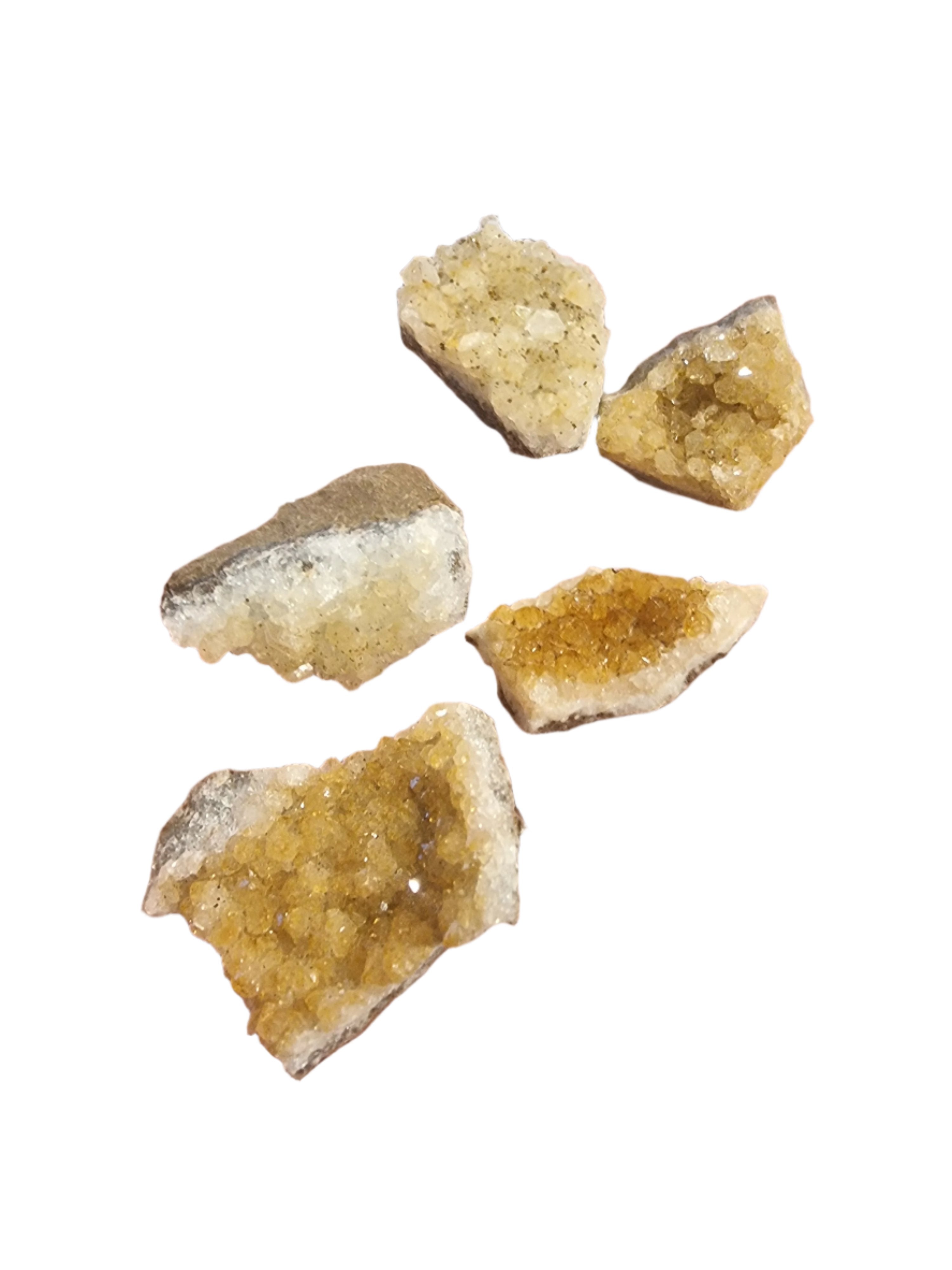 Mini Citrine Cluster