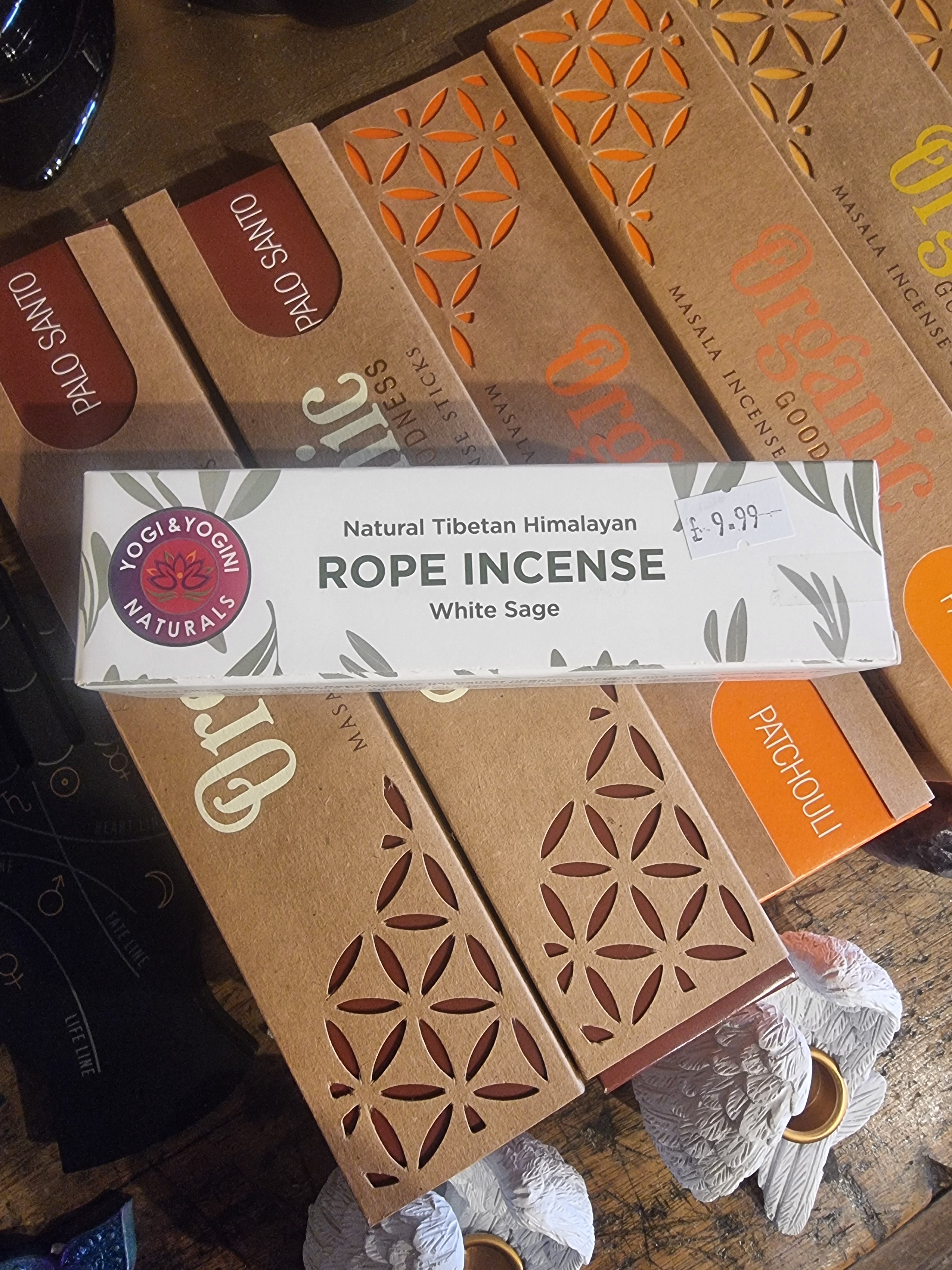 White Sage Rope Incense (Full Box)