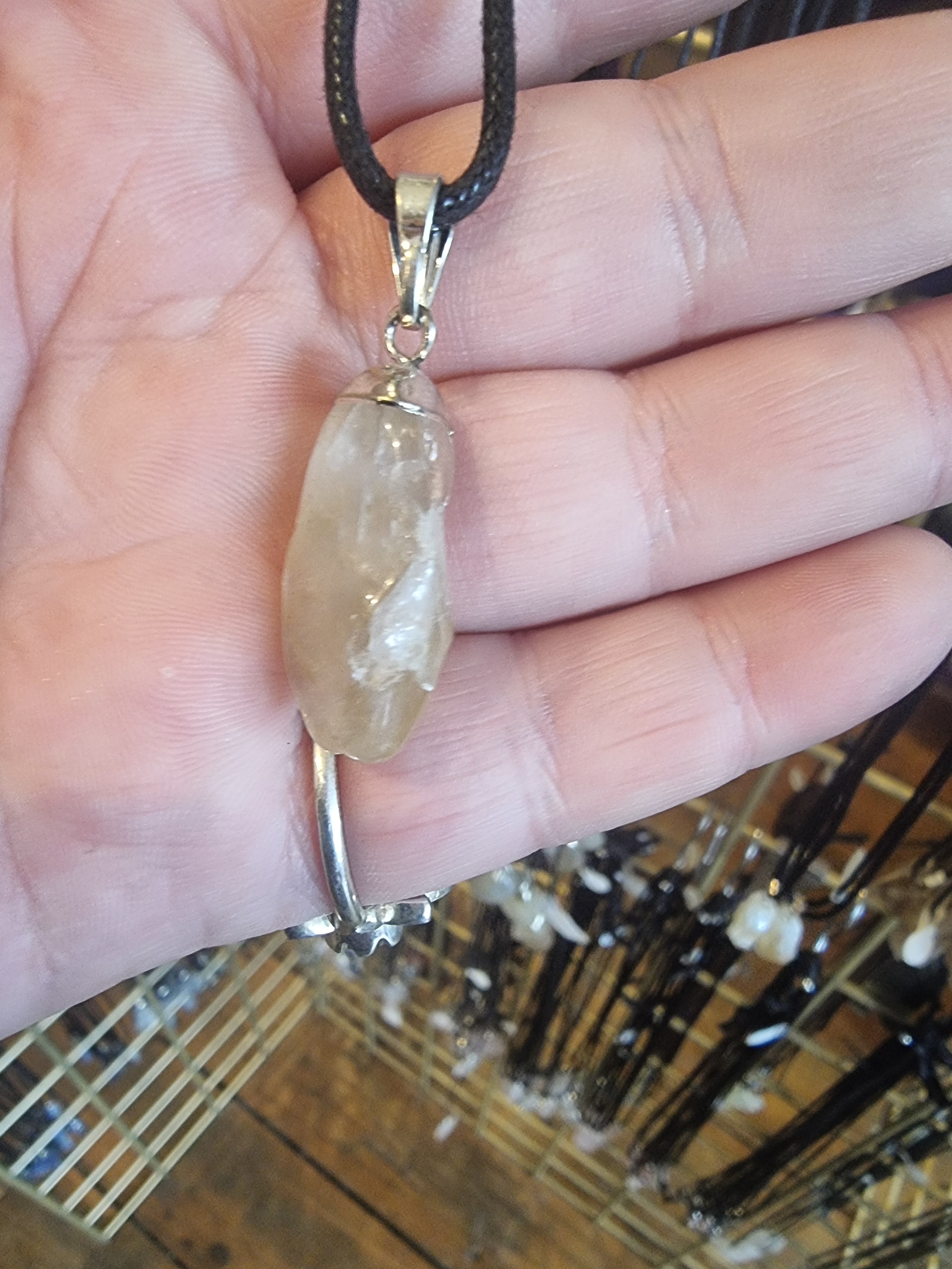Natural Citrine Pendant