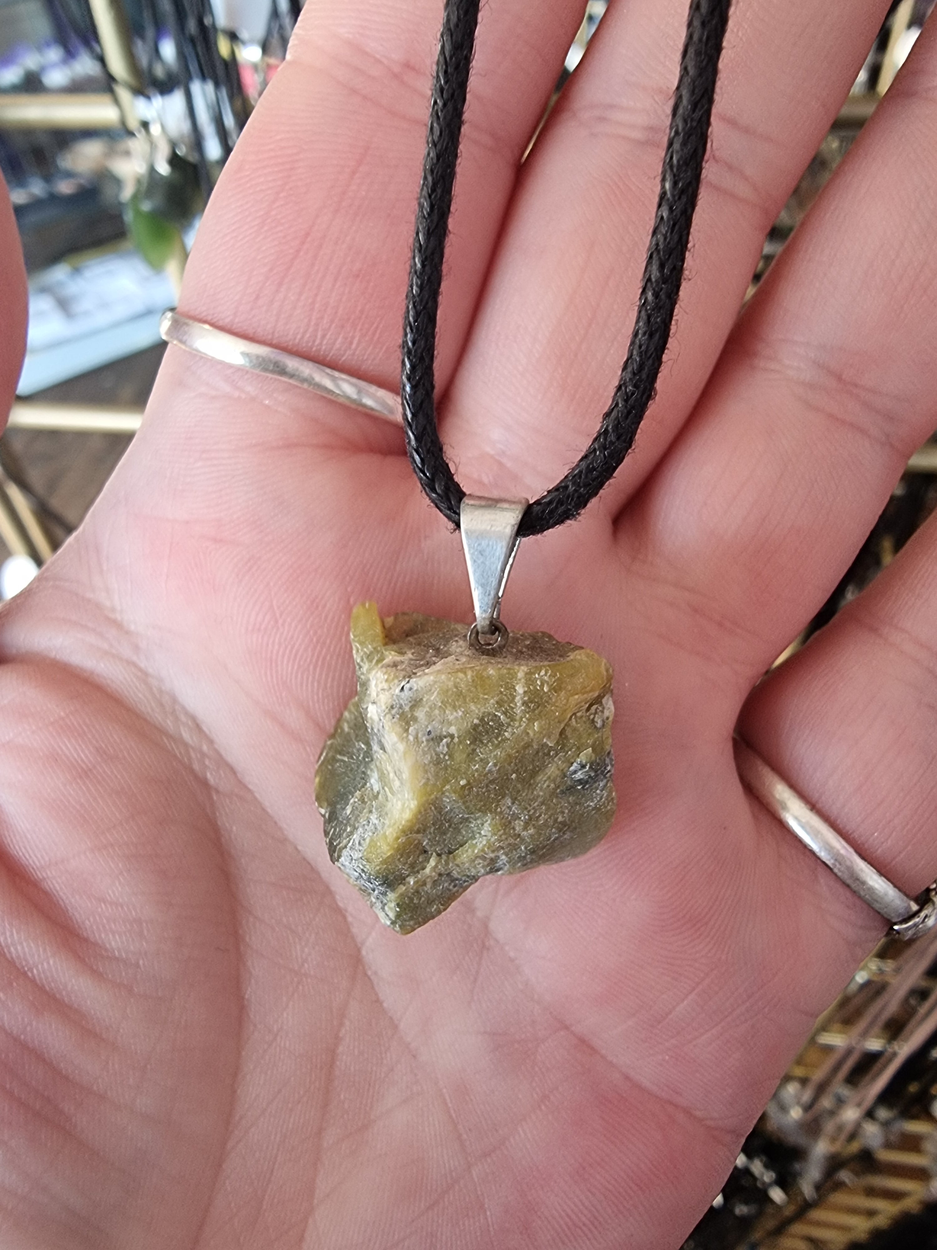 Serpentine Jade Pendant