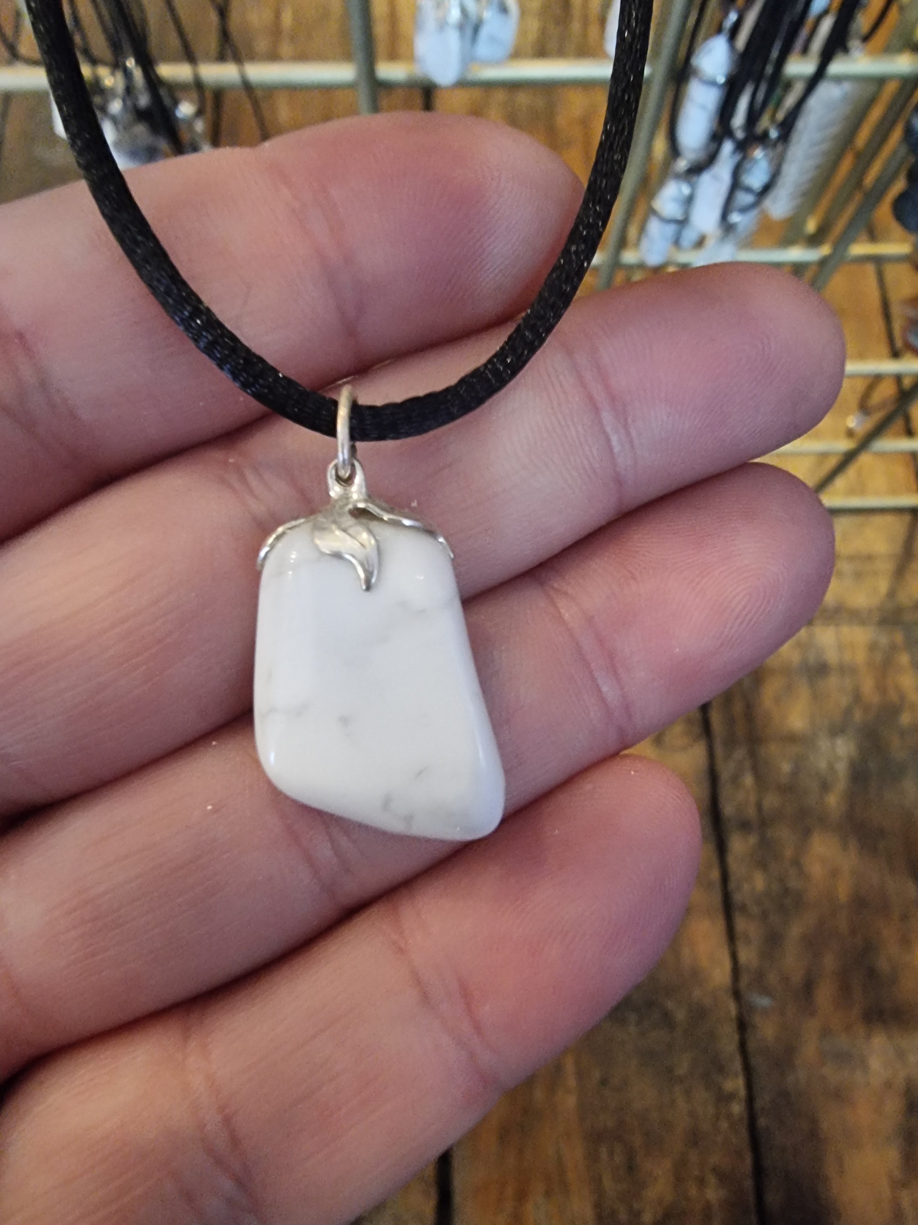 Howlite Pendant