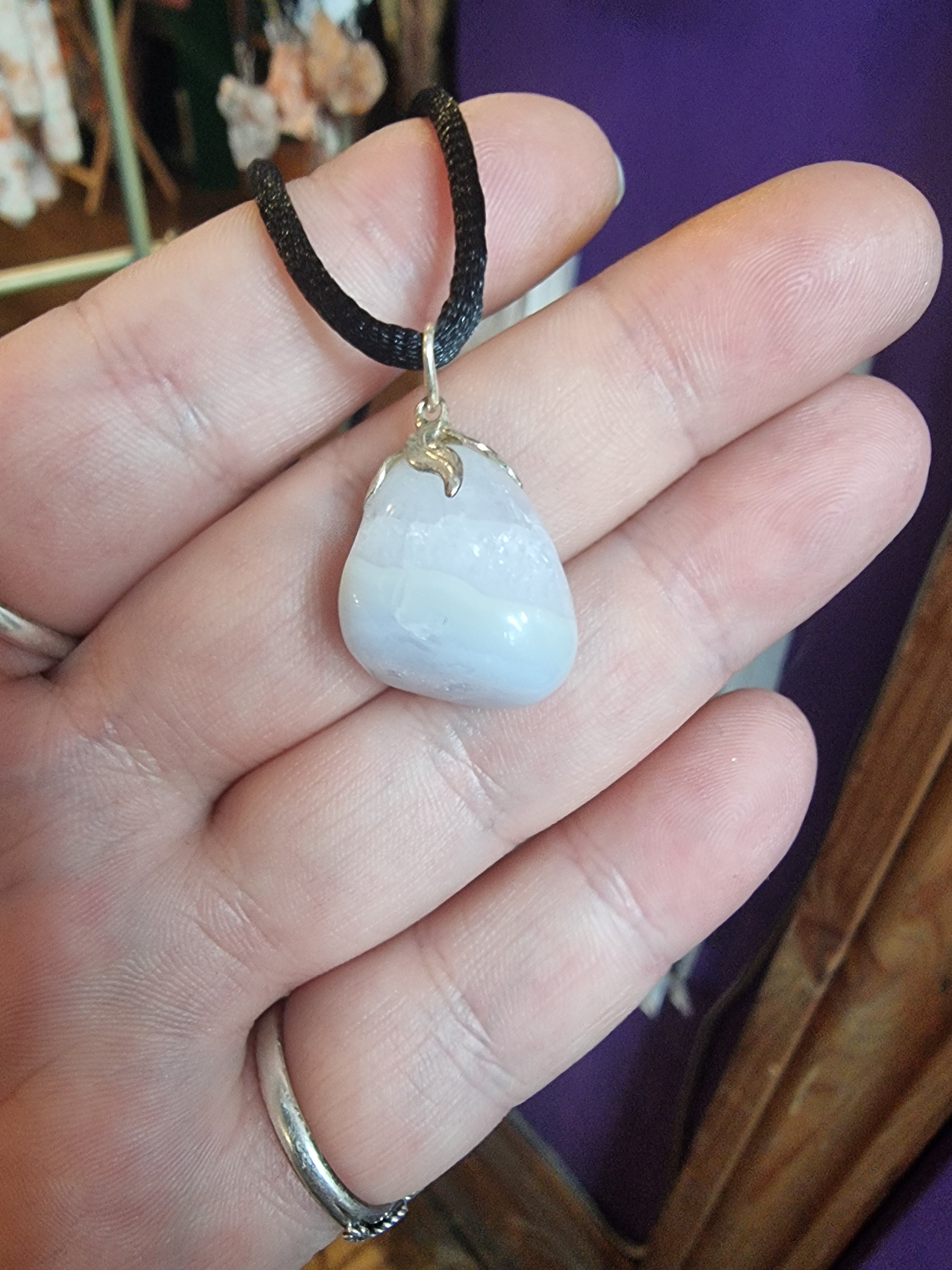 Chalcedony Pendant