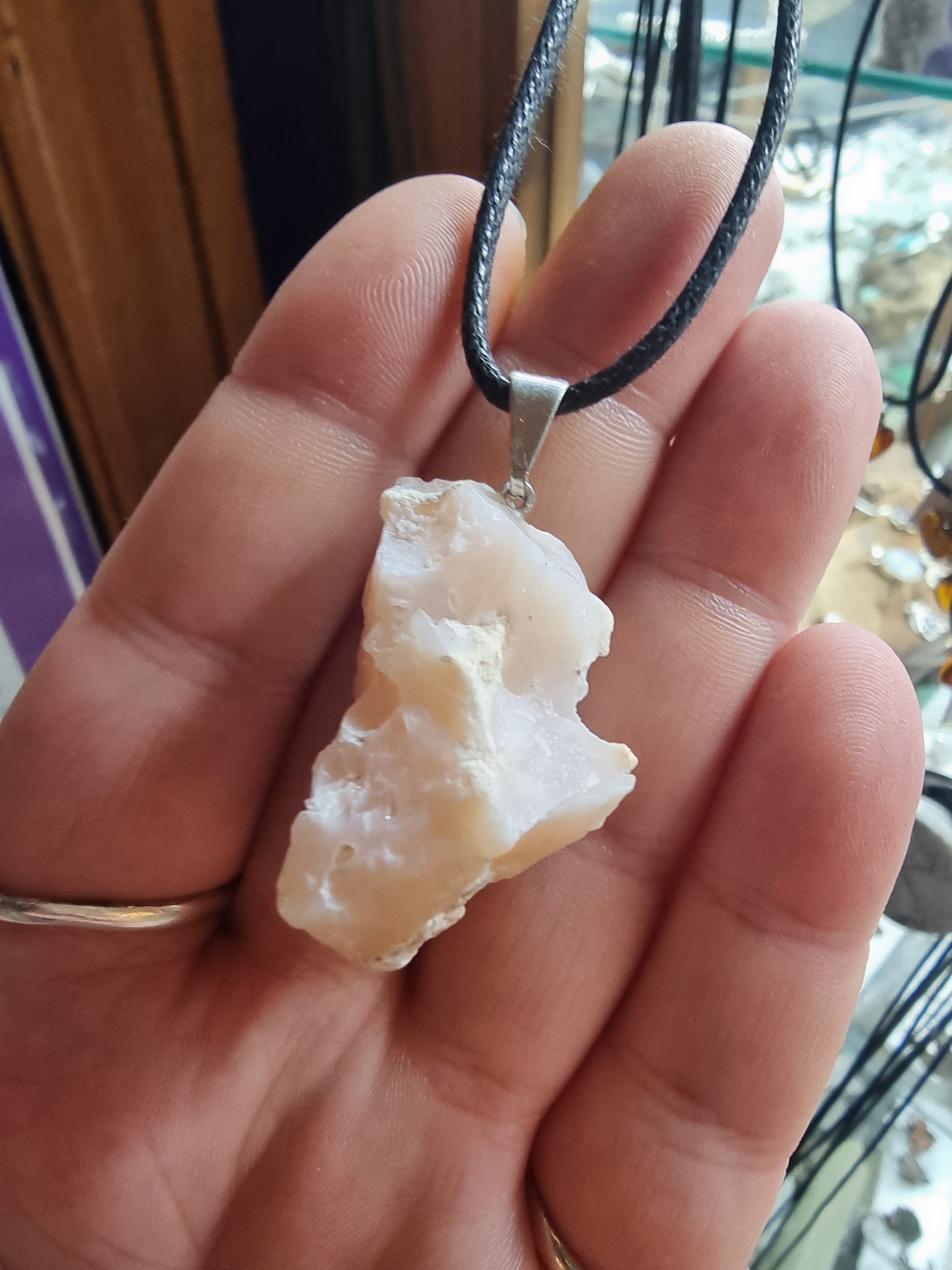Pink Opal Pendant
