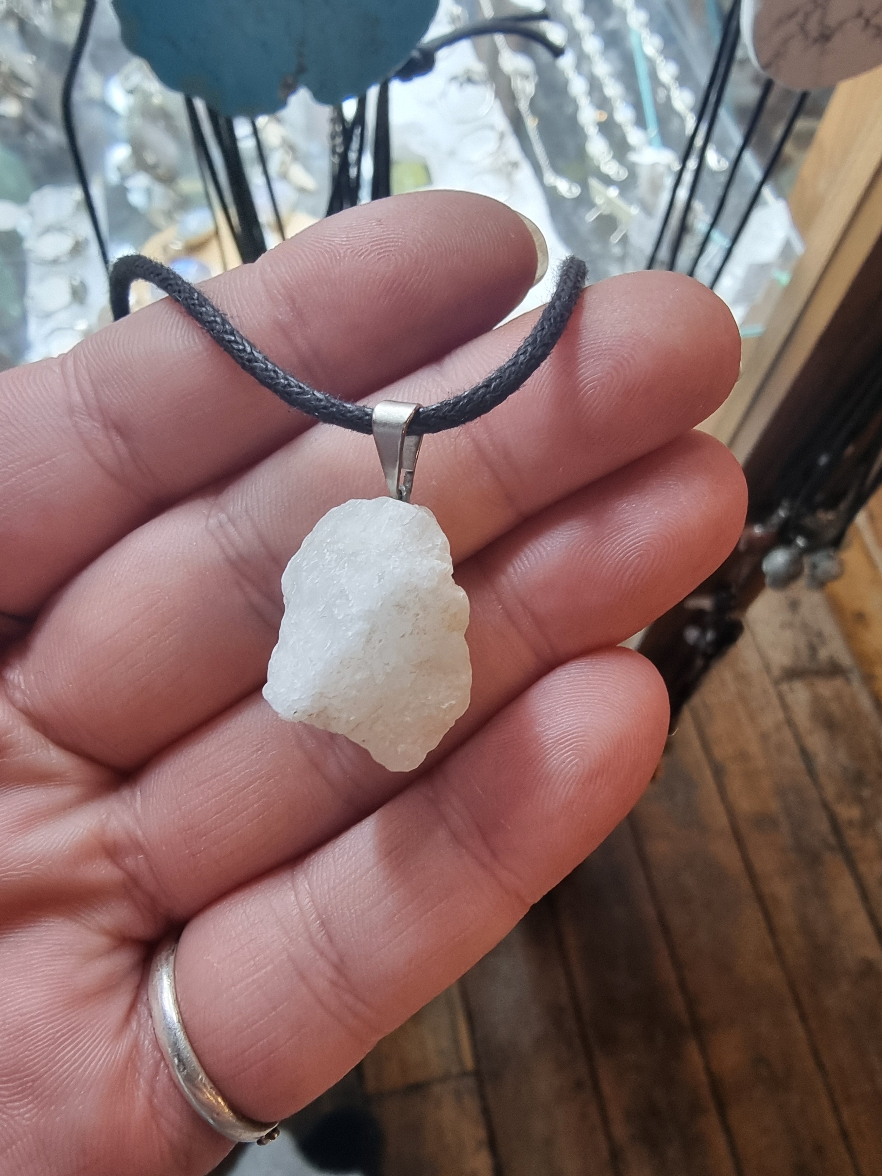 Hemimorphite Pendant