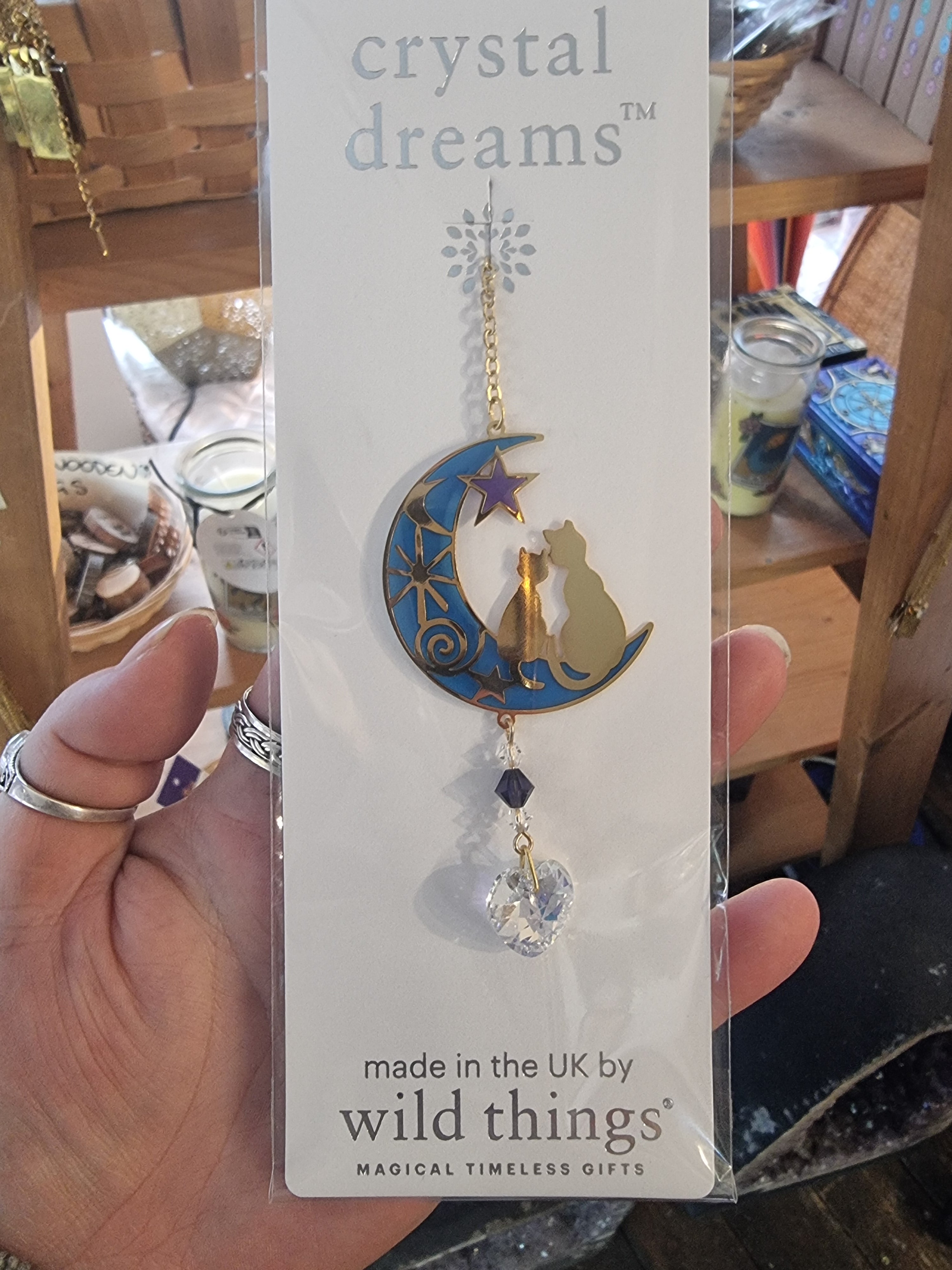 Two Cats Charm (Moonlight)