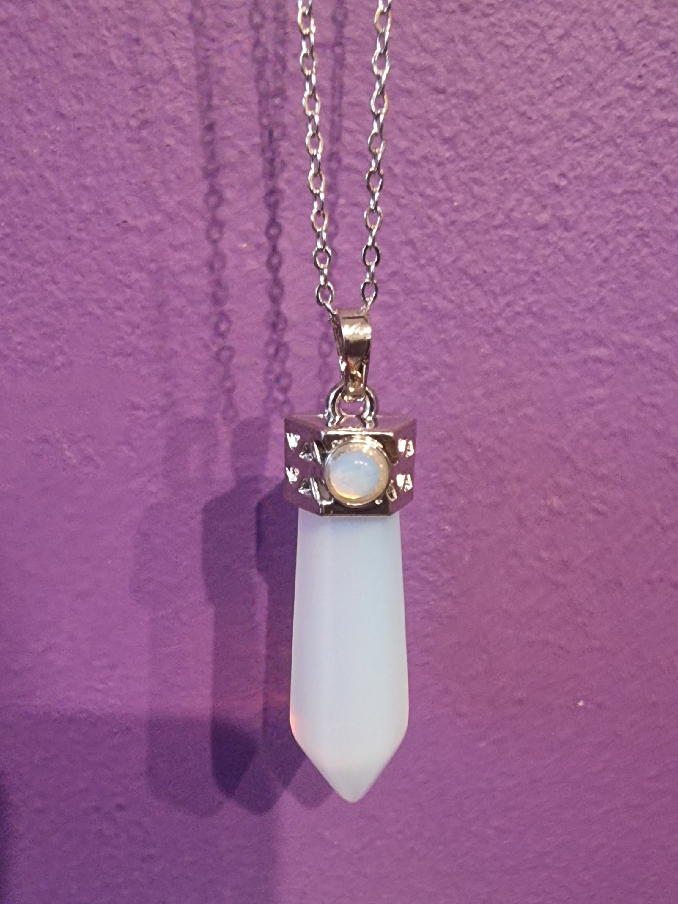 Opalite Wand Pendant