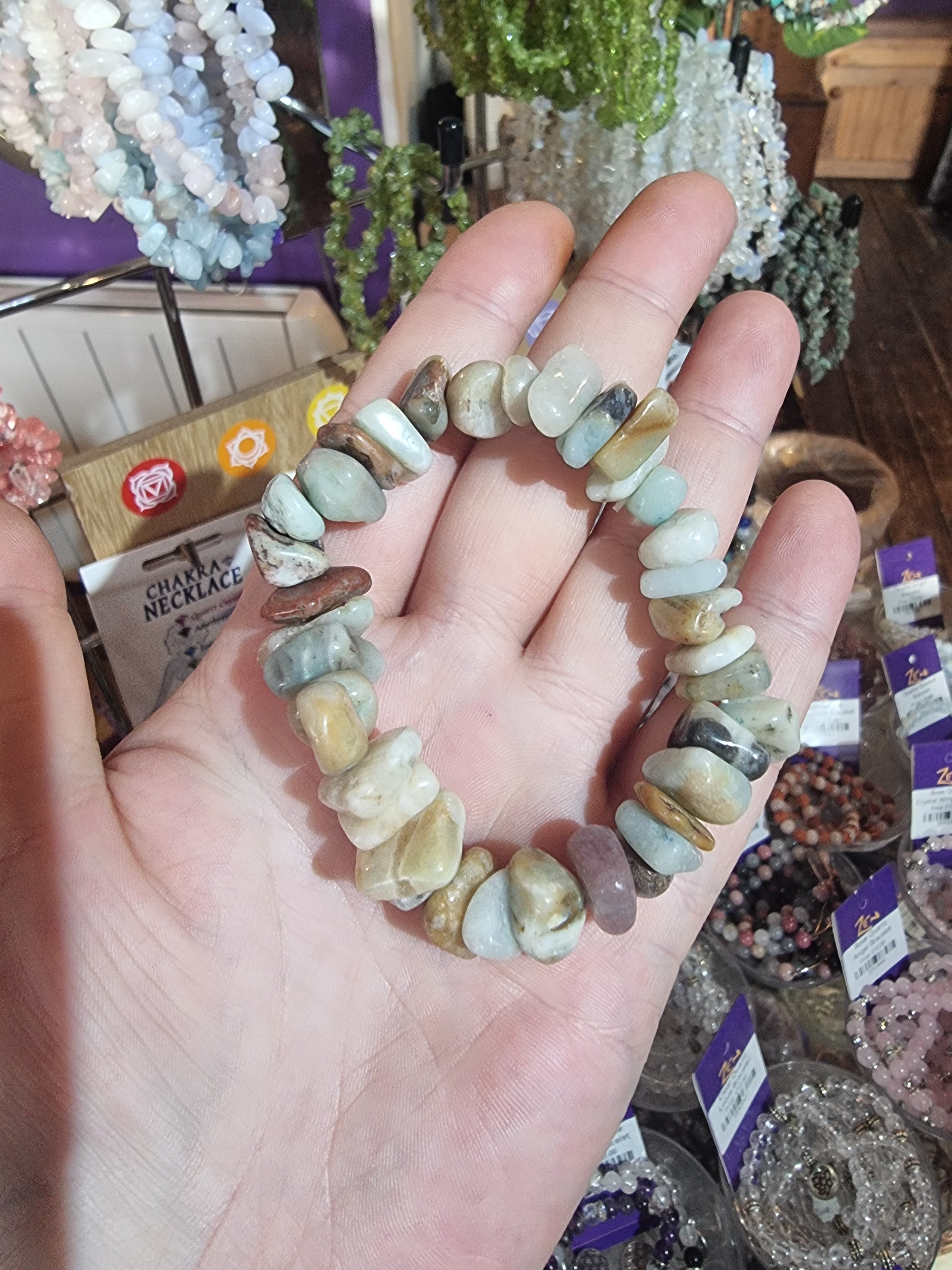 Chunky Amazonite Bracelet