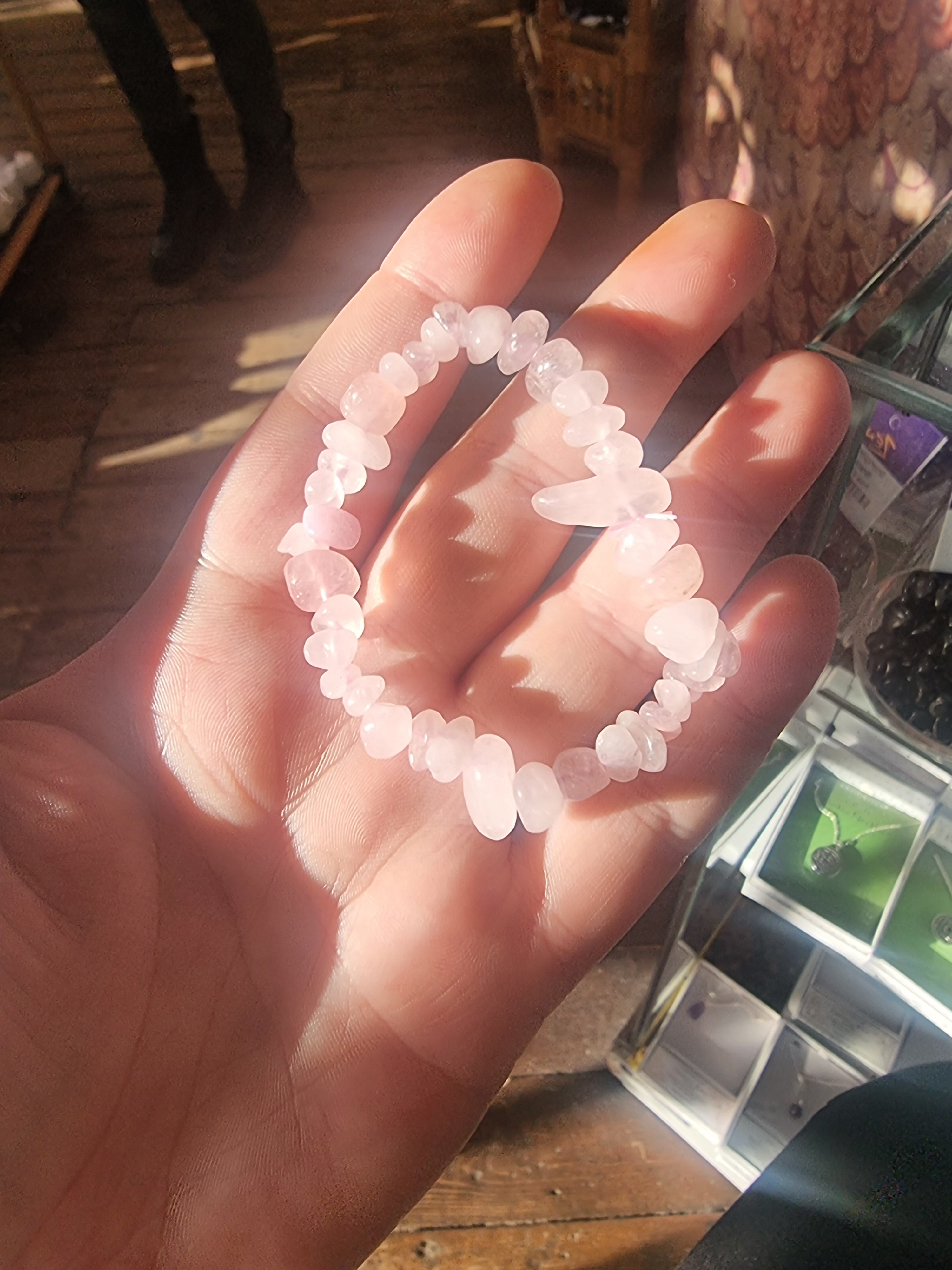 Kids Rose Quartz Bracelet