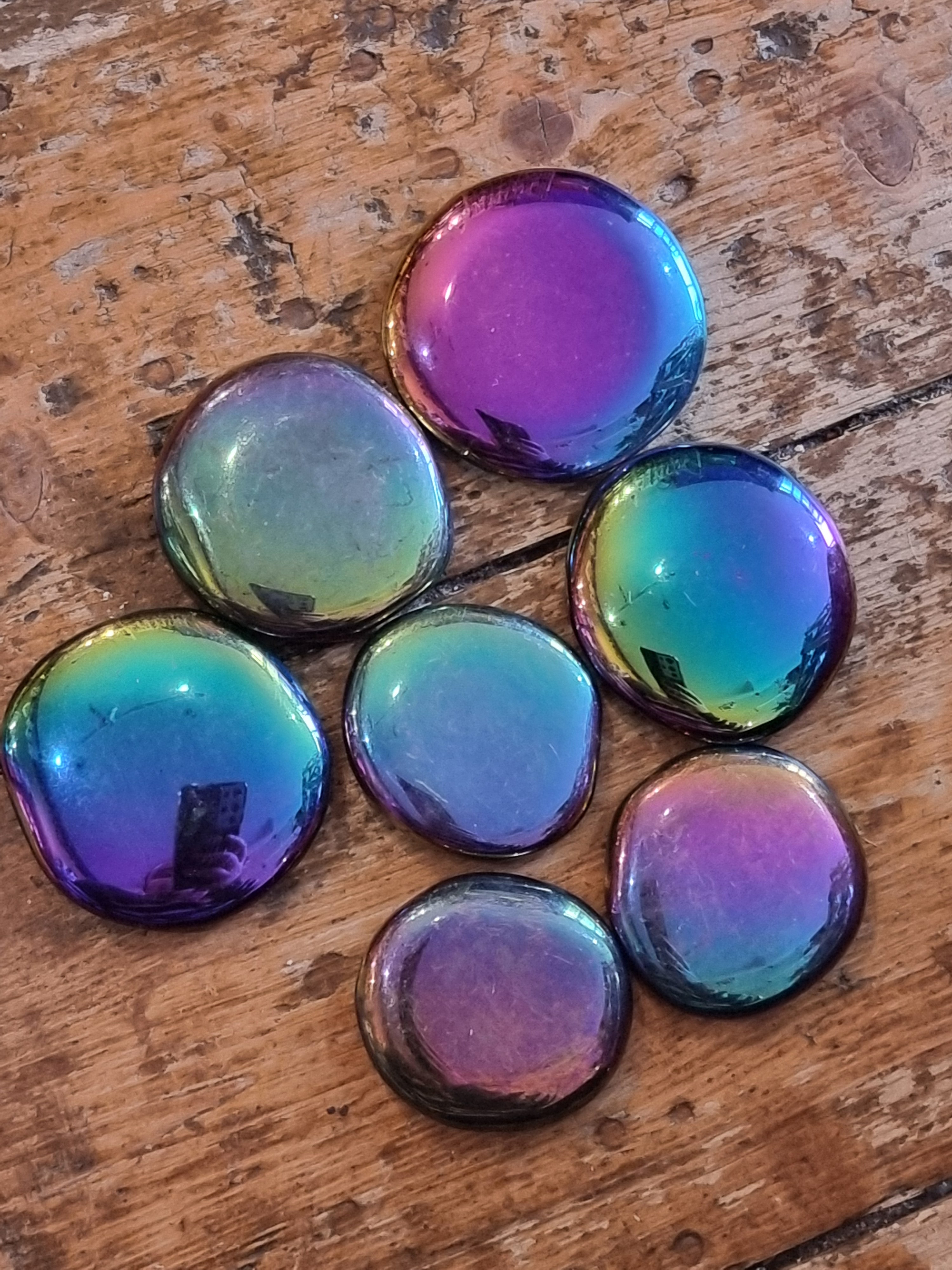 Aura Obsidian Palmstone