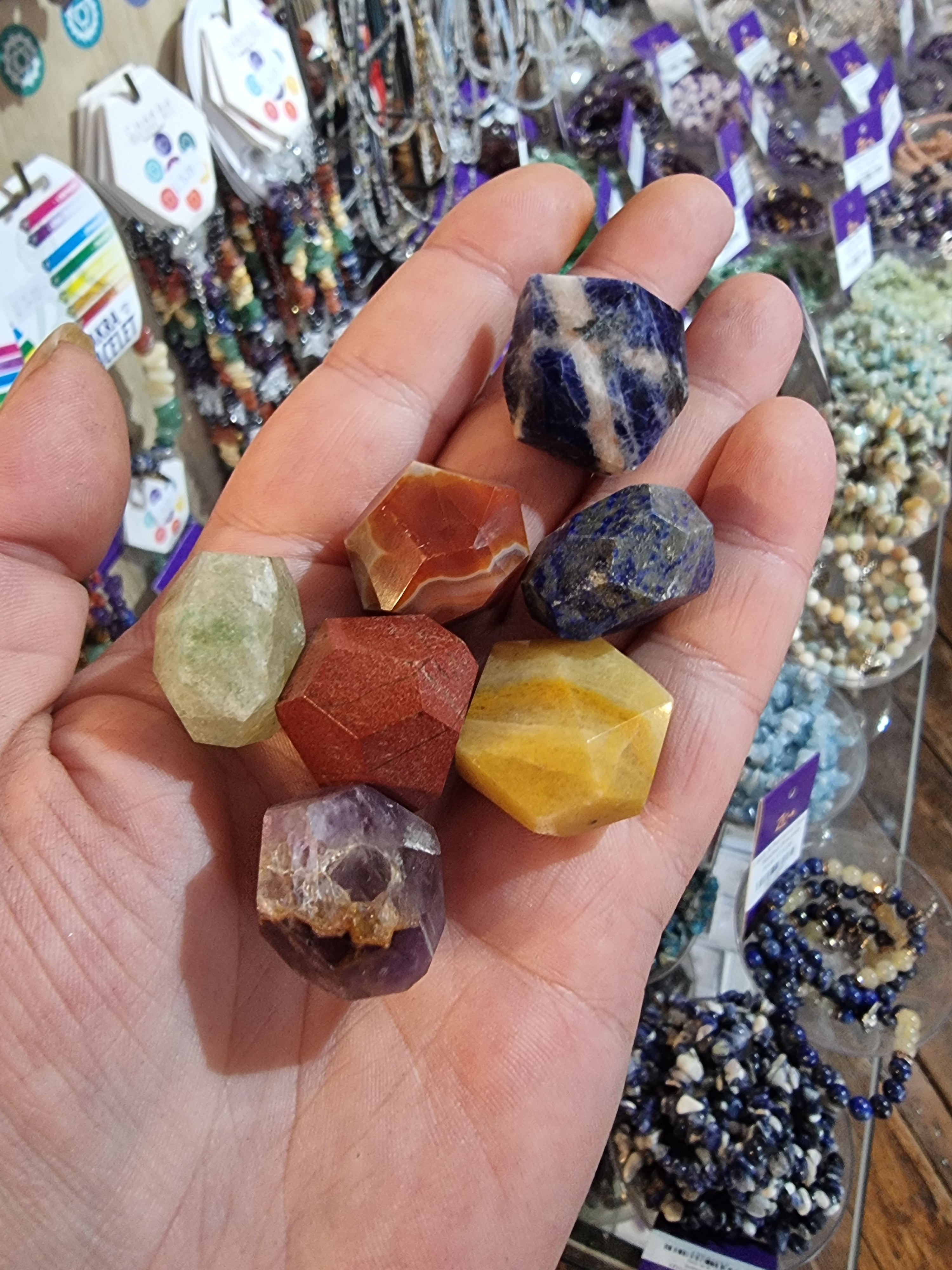 Chakra Faceted Set