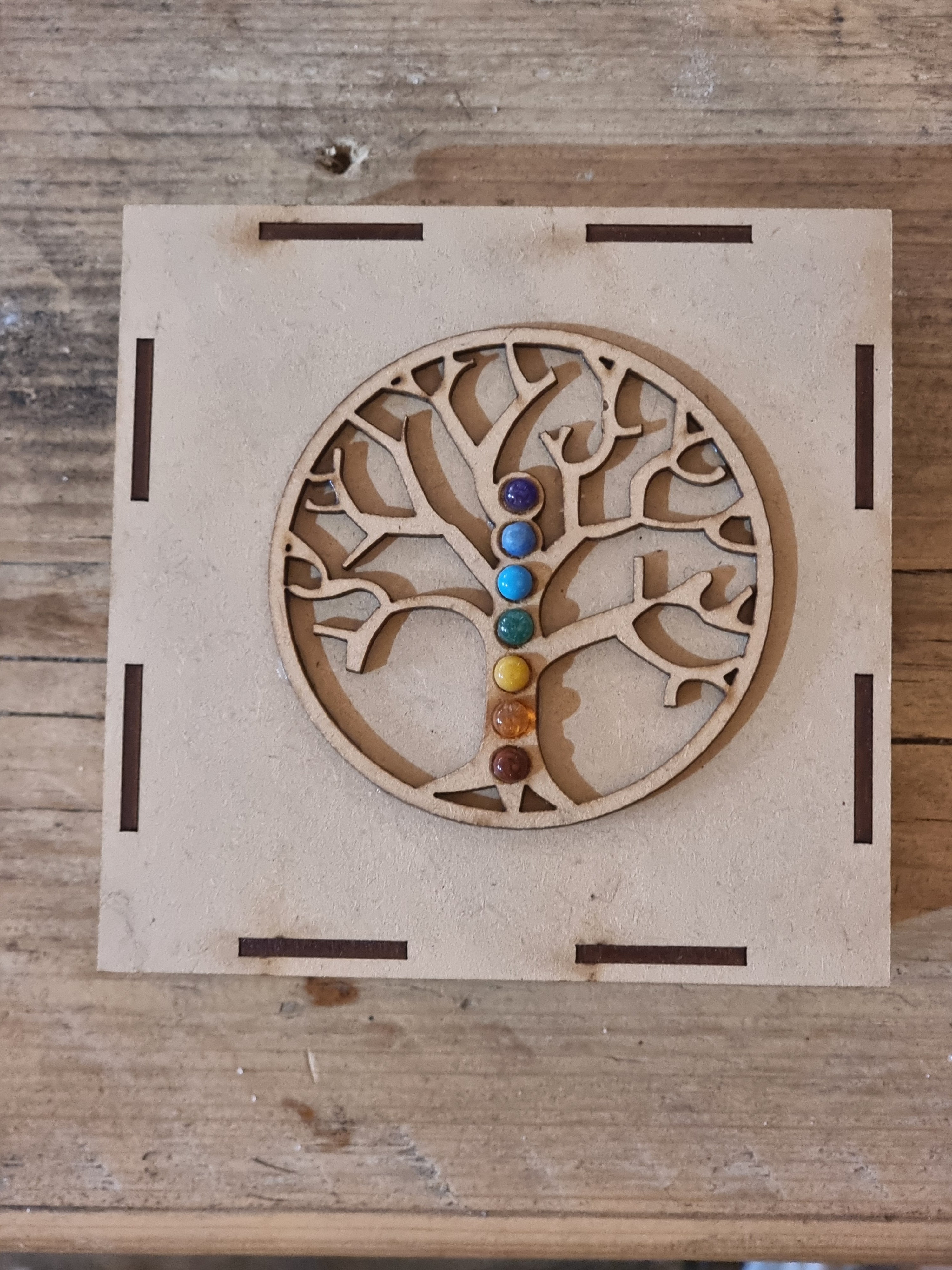 Tree Of Life Chakra Crystal Set