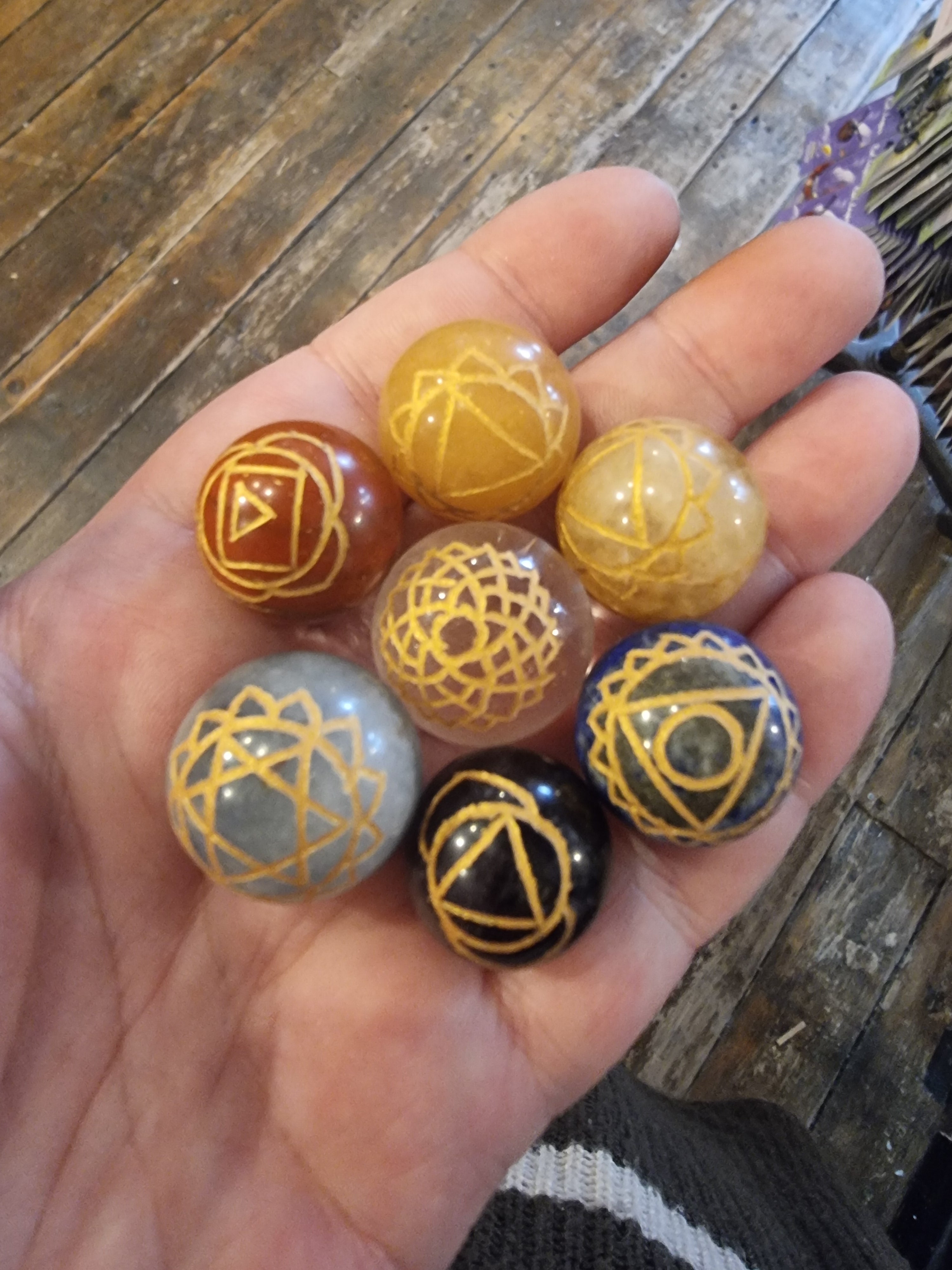 Tree Of Life Chakra Crystal Set