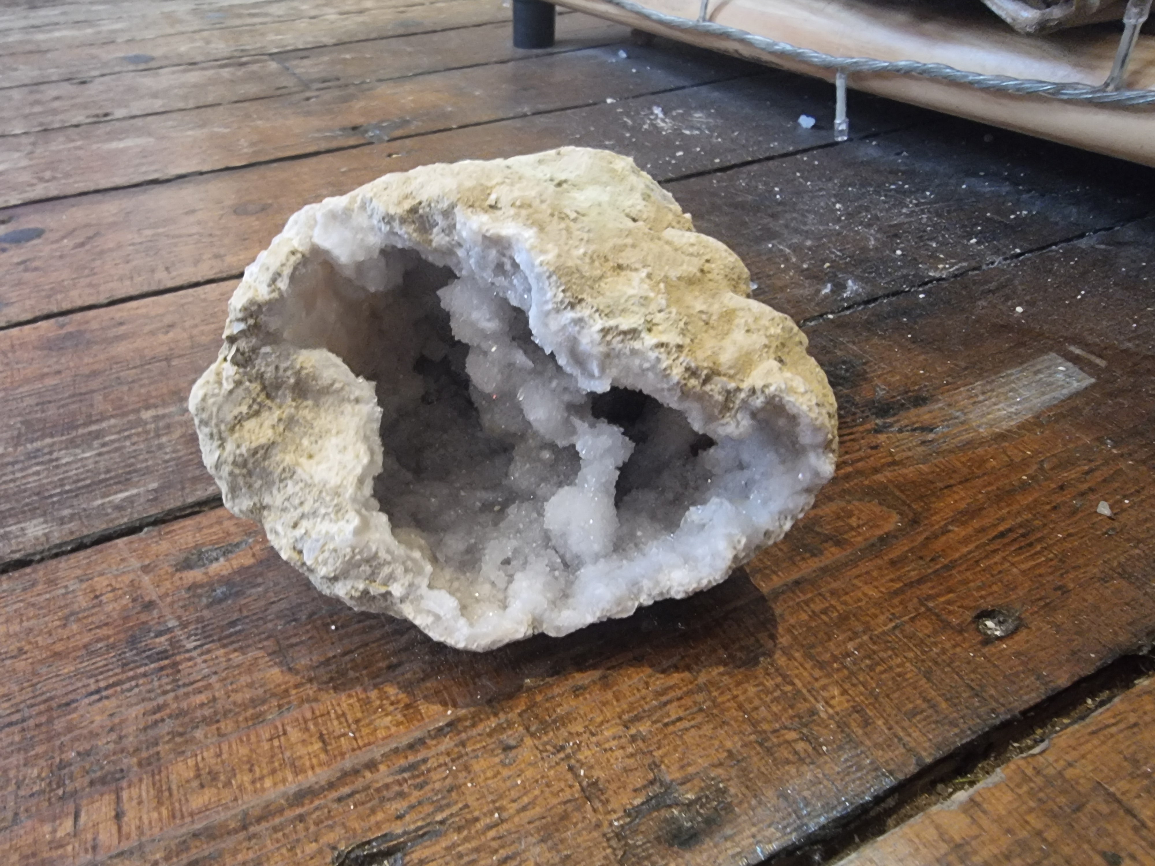 Druzy Quartz Geode