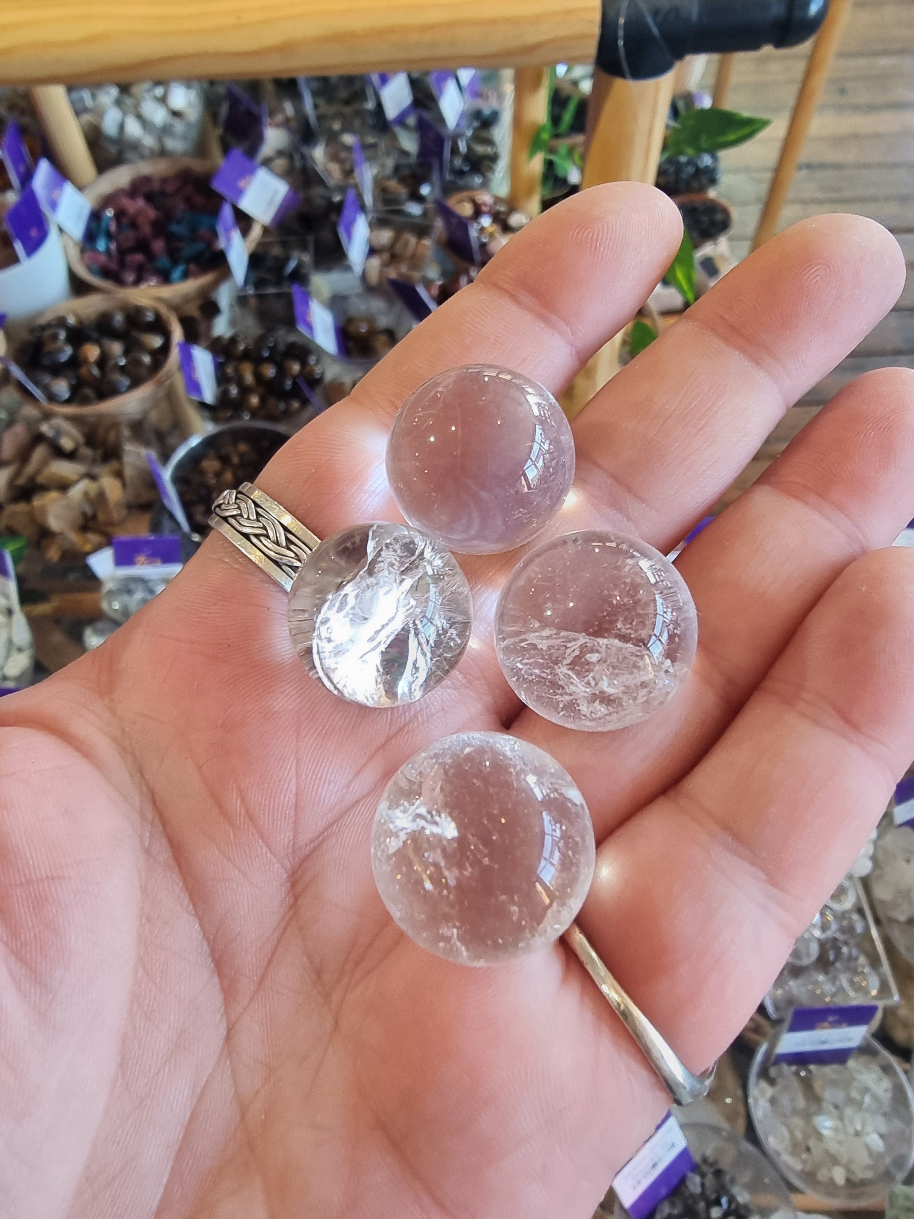 Clear Quartz Sphere