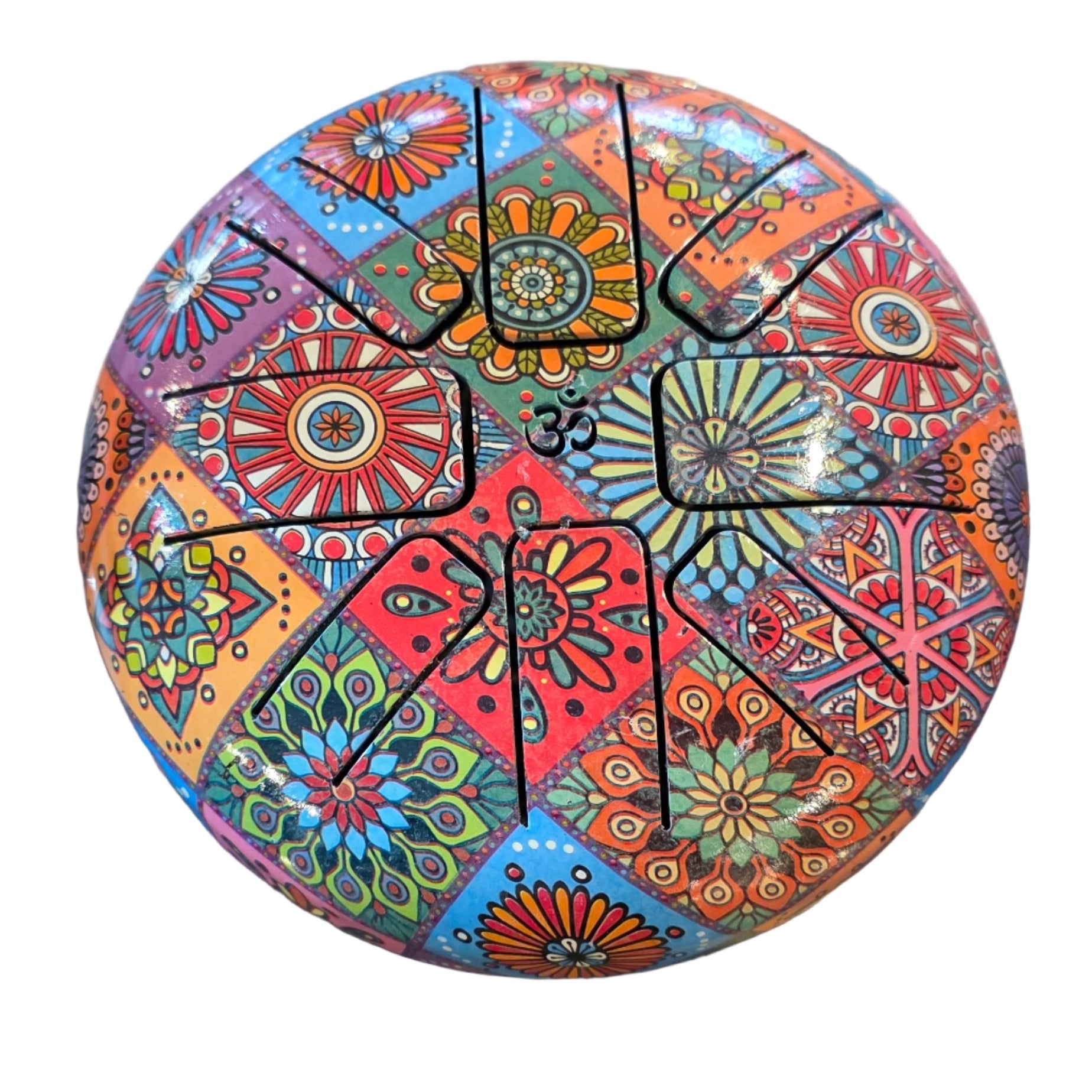 Painted Tongue Drum (6Inch)