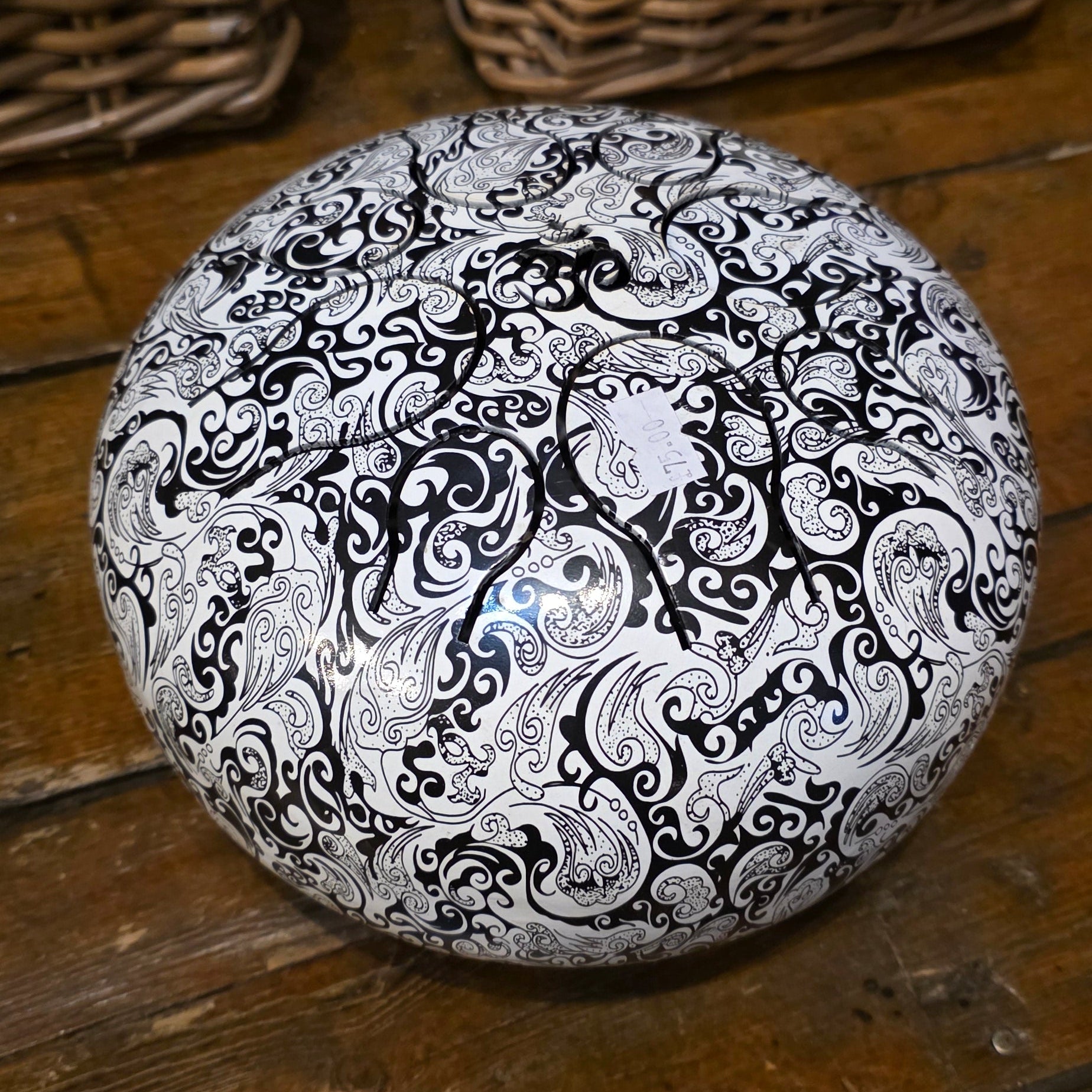 Painted Tongue Drum (8Inch)