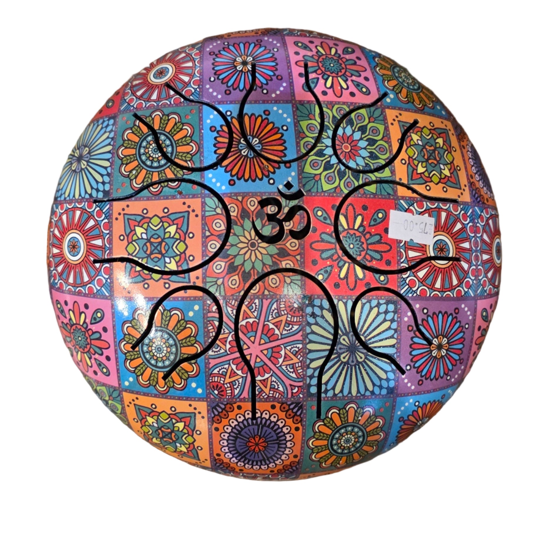 Painted Tongue Drum (8Inch)