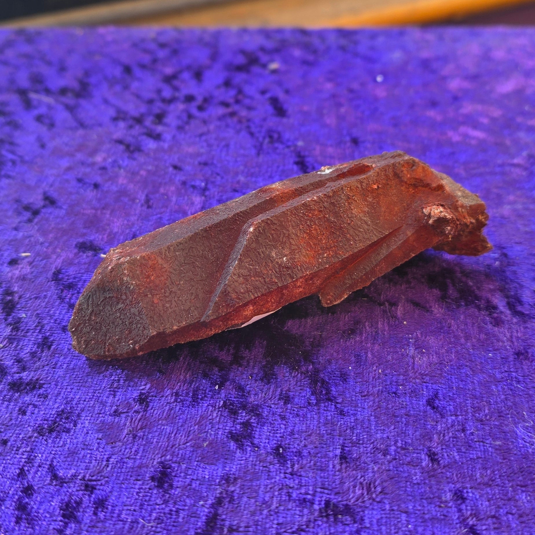 Hematoid Quartz Point