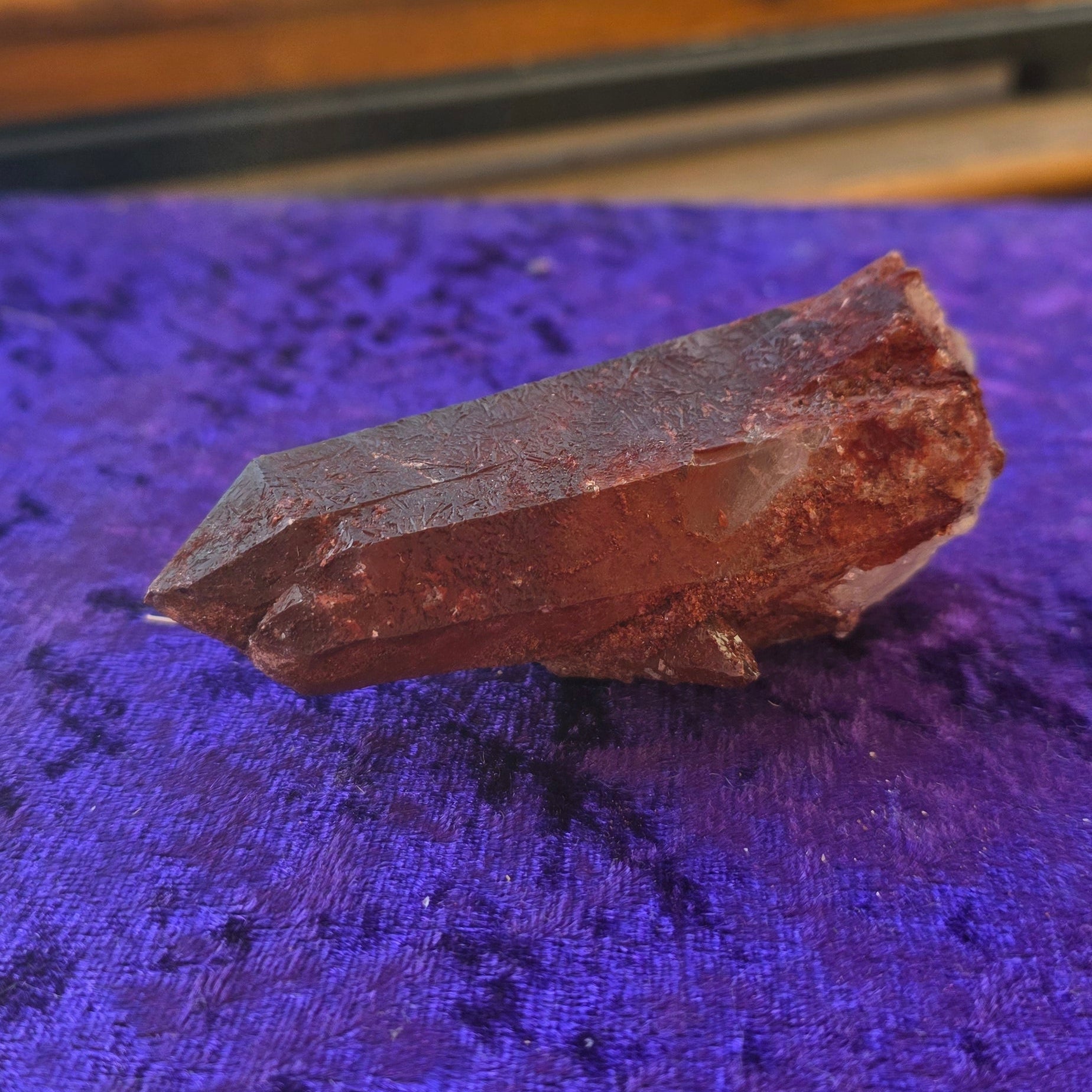 Hematoid Quartz Point