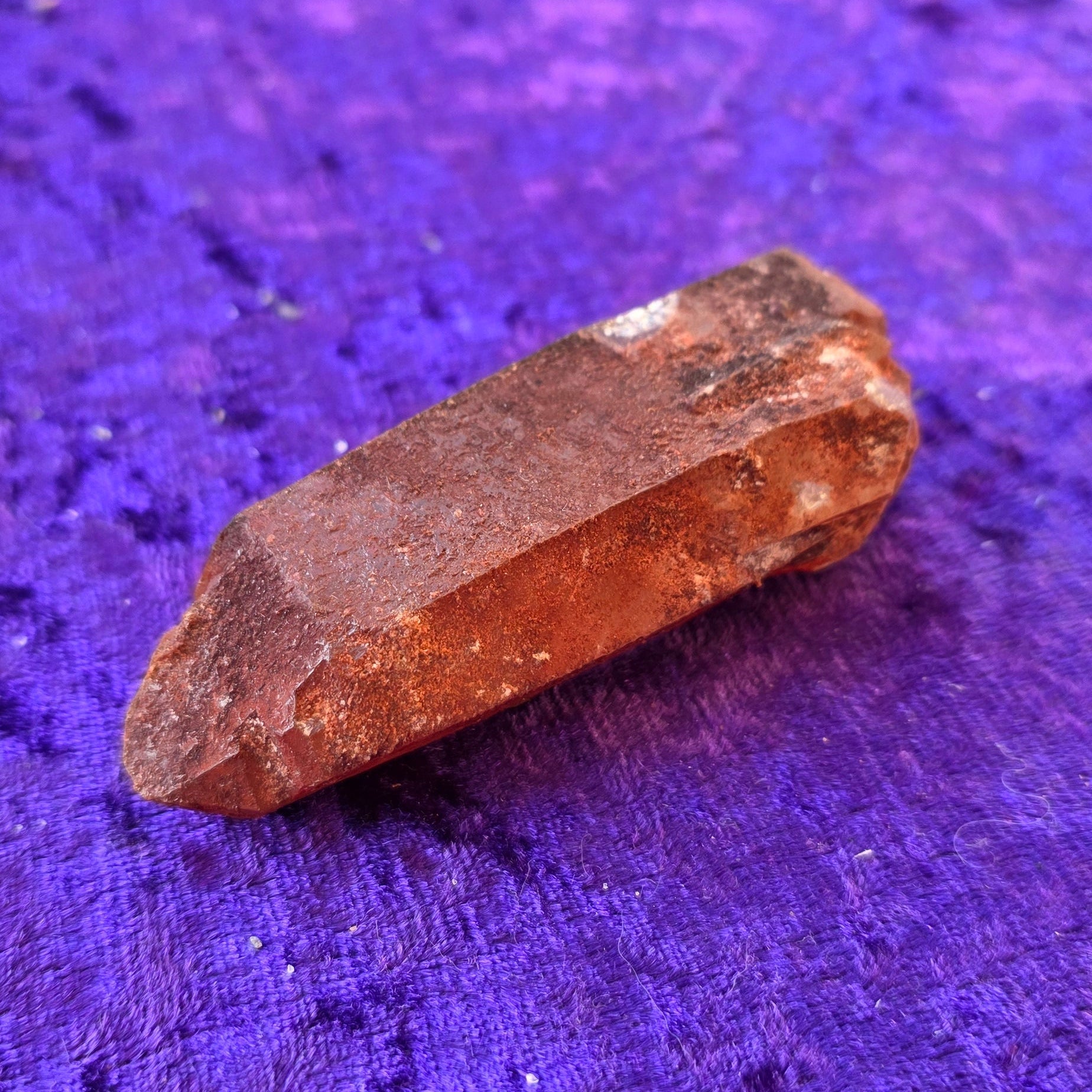 Hematoid Quartz Point