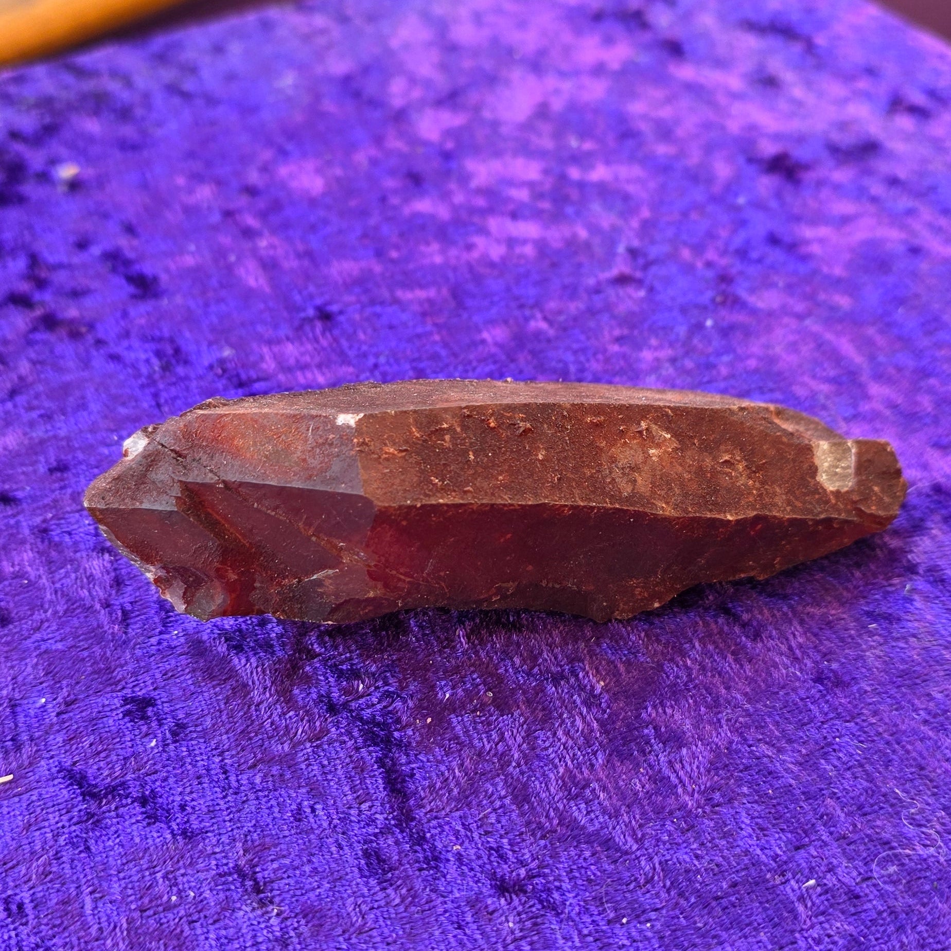 Hematoid Quartz Point