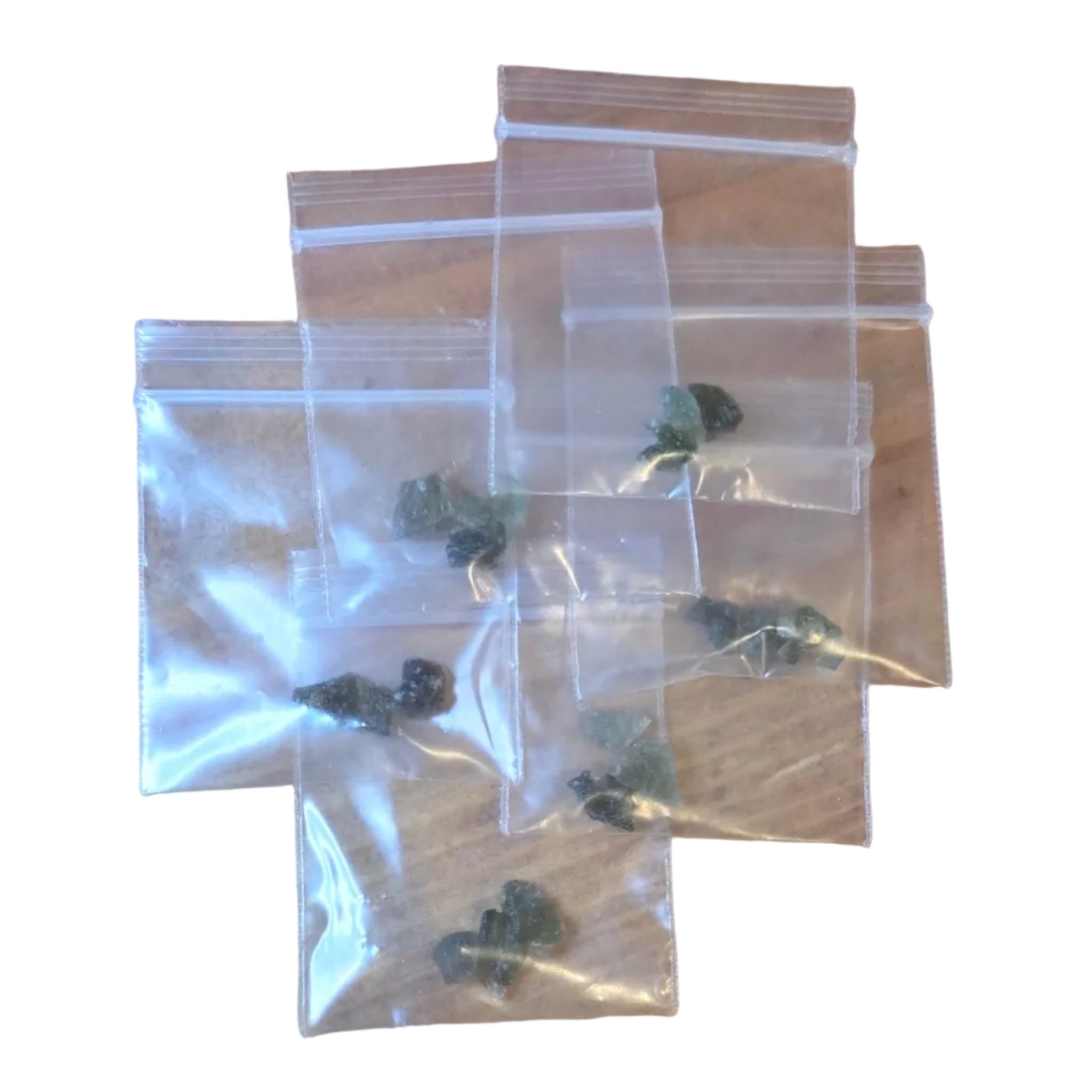 Moldavite Chip Bags