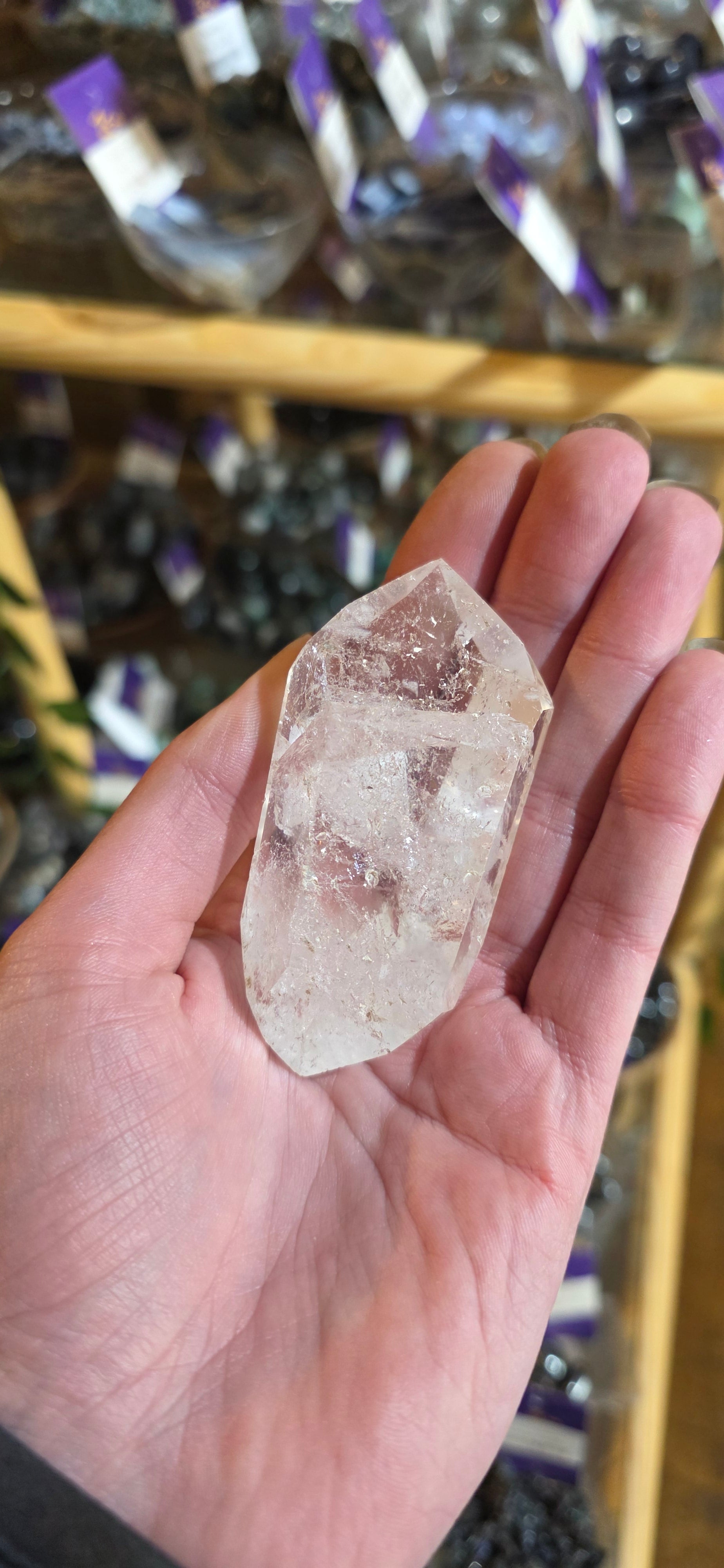 Quartz Doubled Ended Polished Points