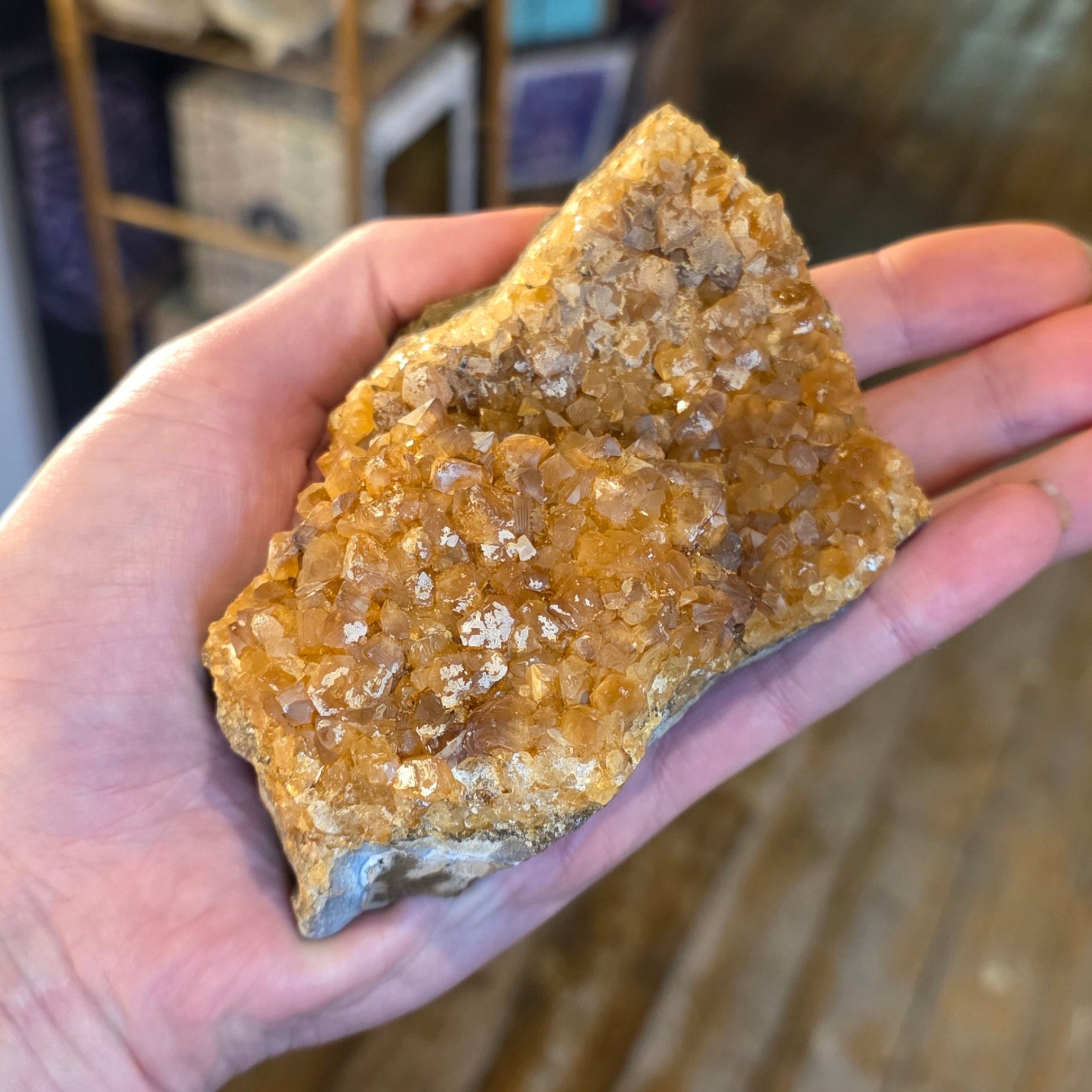 Citrine Druzy Specimen