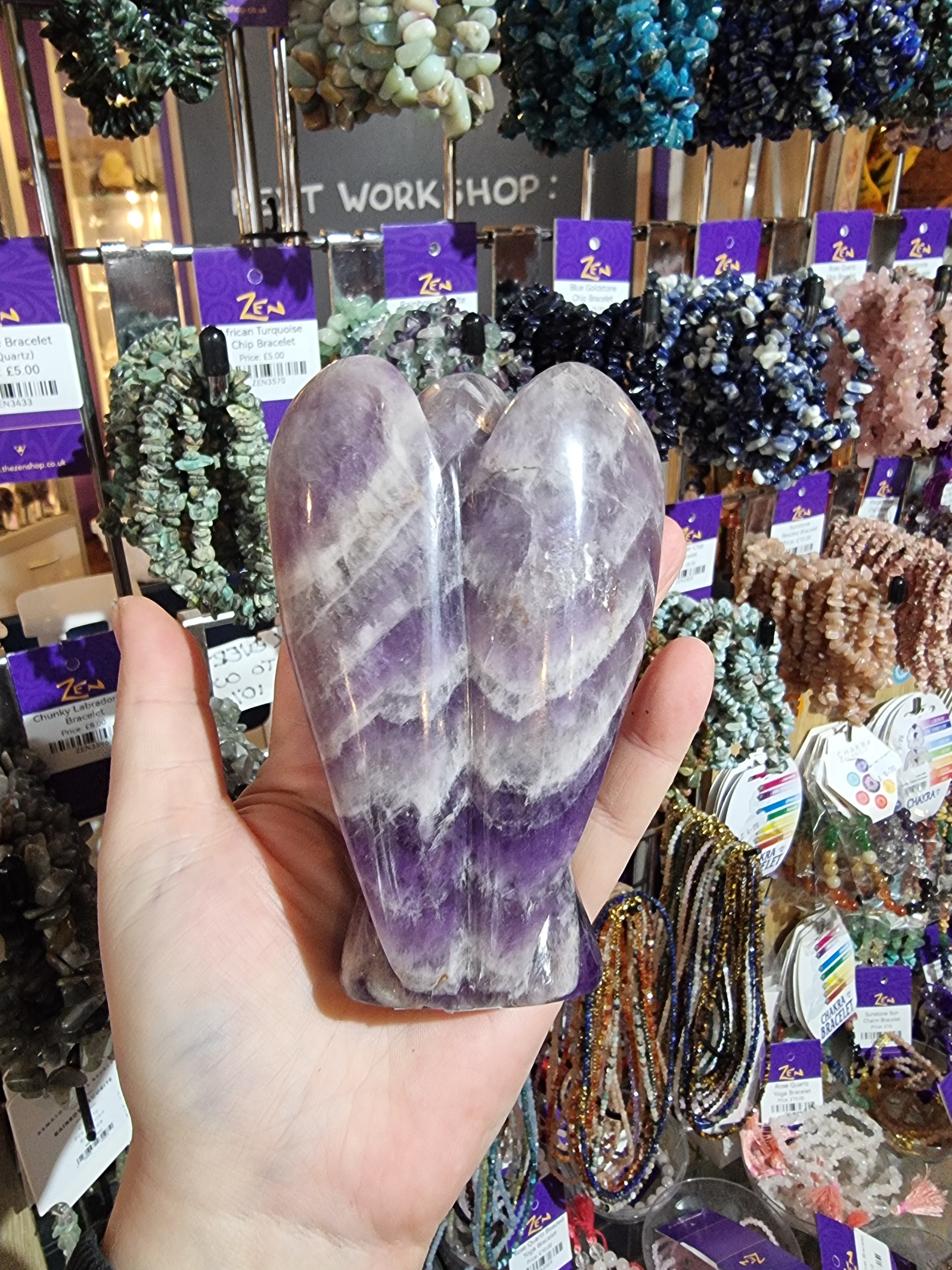 Amethyst Angel (448g)