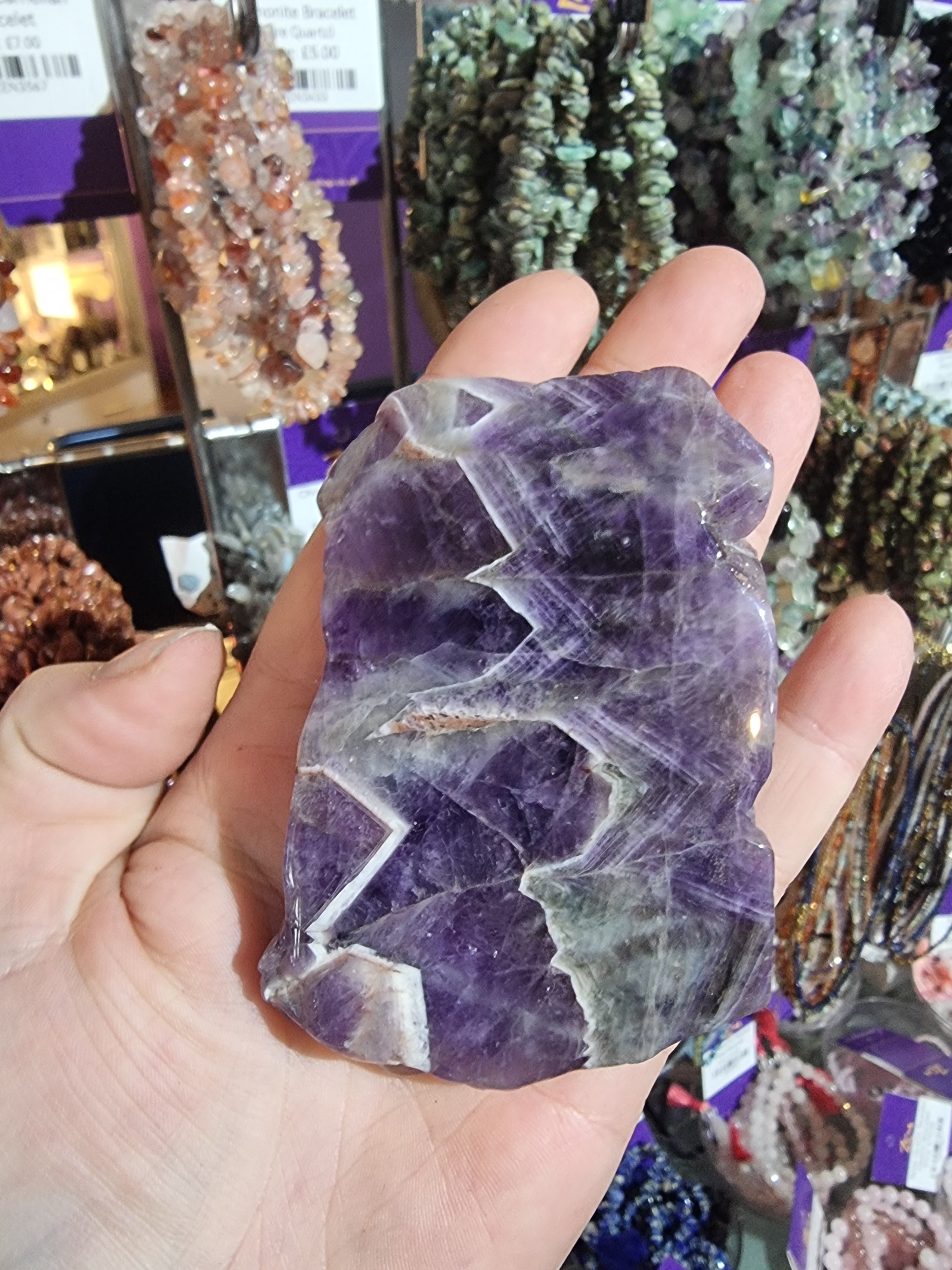 Amethyst Flat Slice