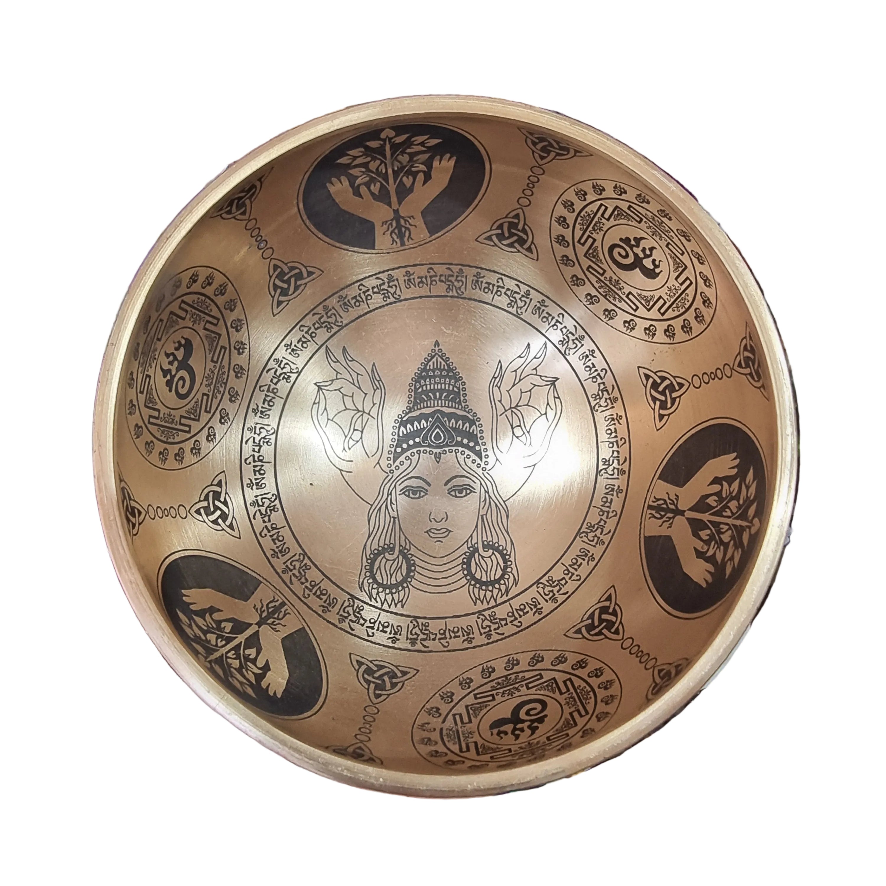 Engraved Singing Bowl (12cm)
